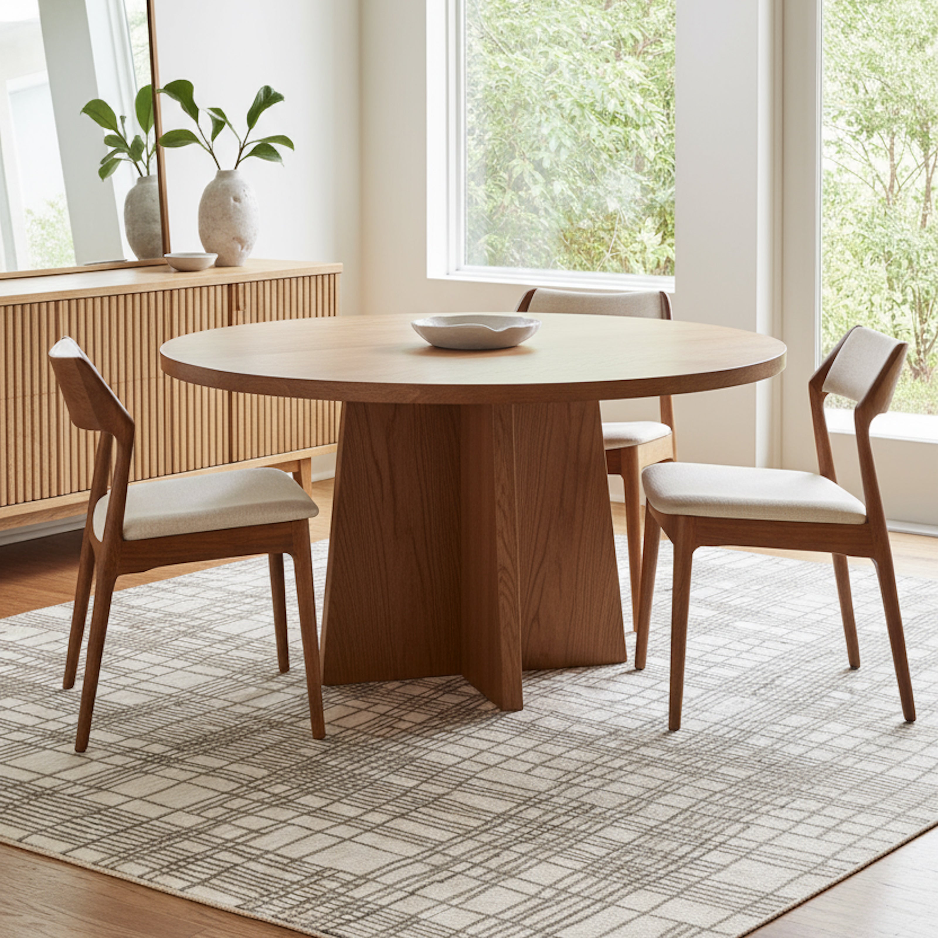 Oriental Weavers Hunter HNT01 Brown/Beige Area Rug