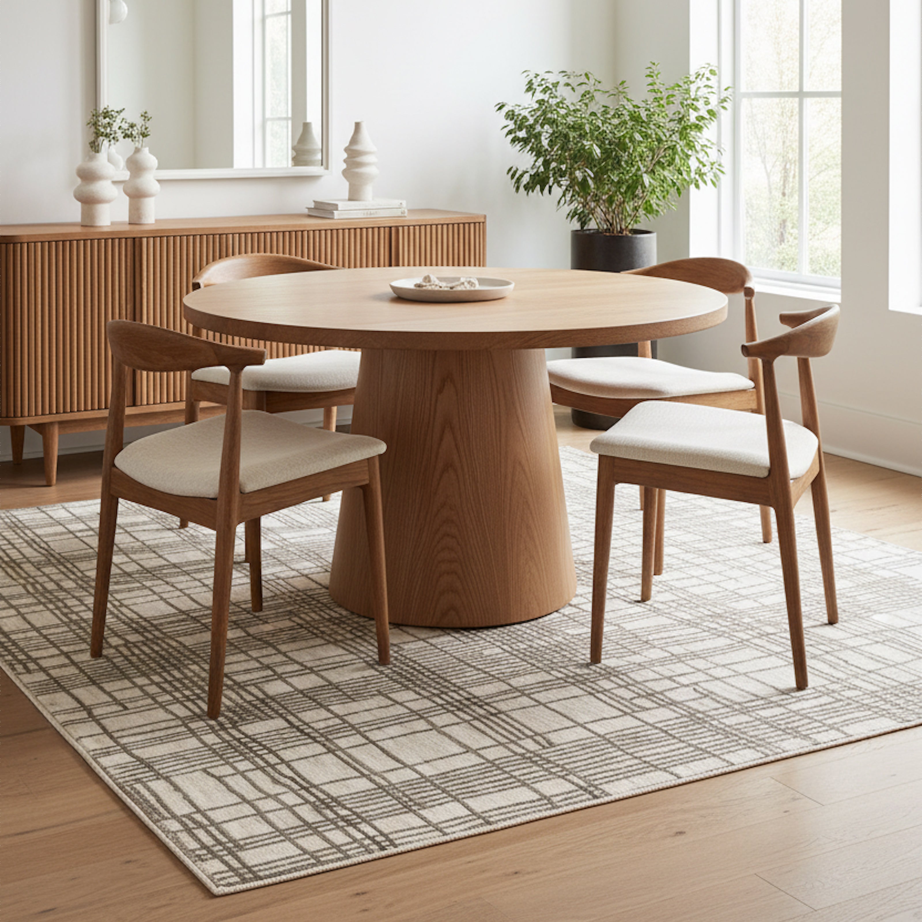 Oriental Weavers Hunter HNT01 Brown/Beige Area Rug