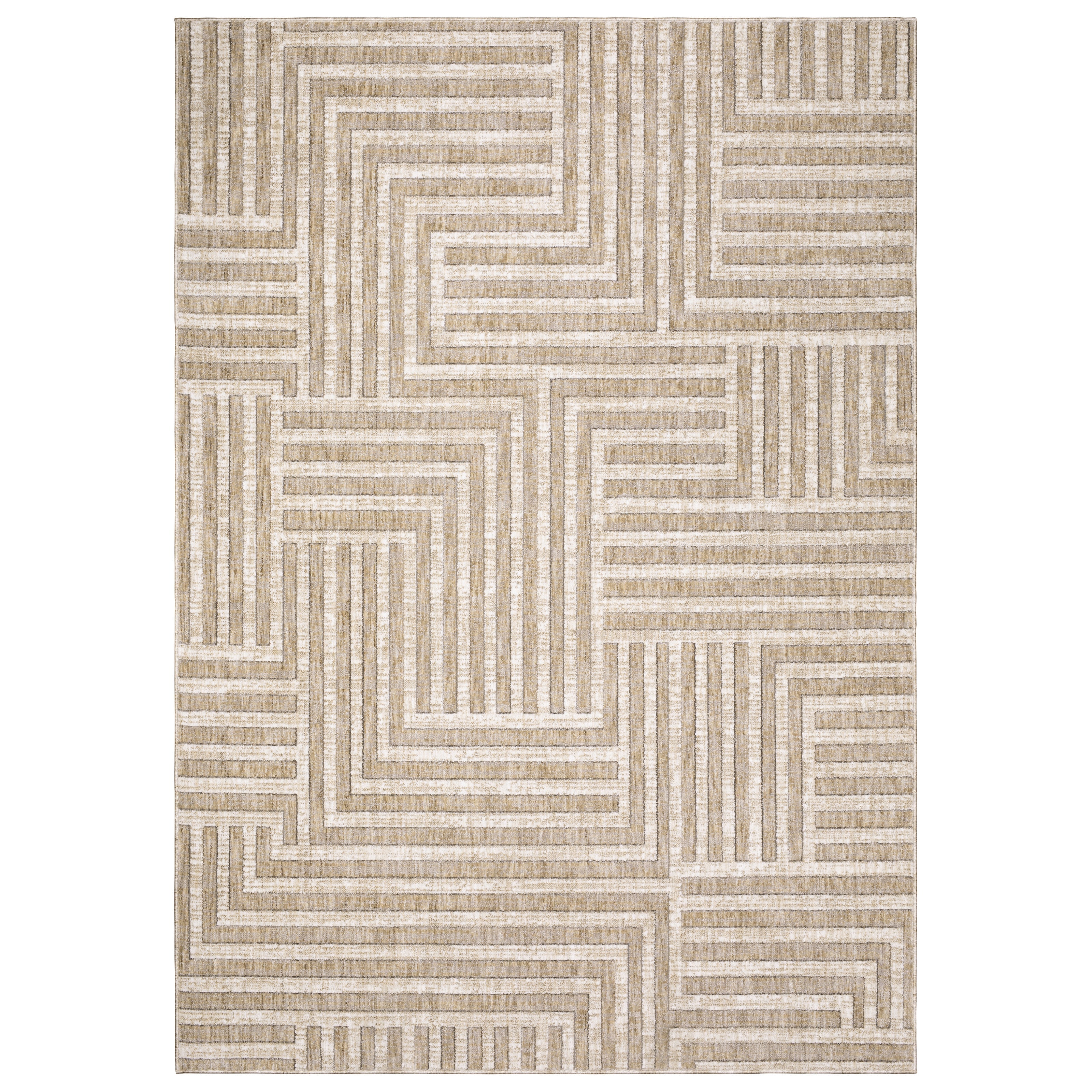 Oriental Weavers Hunter HNT03 Beige/Ivory Area Rug