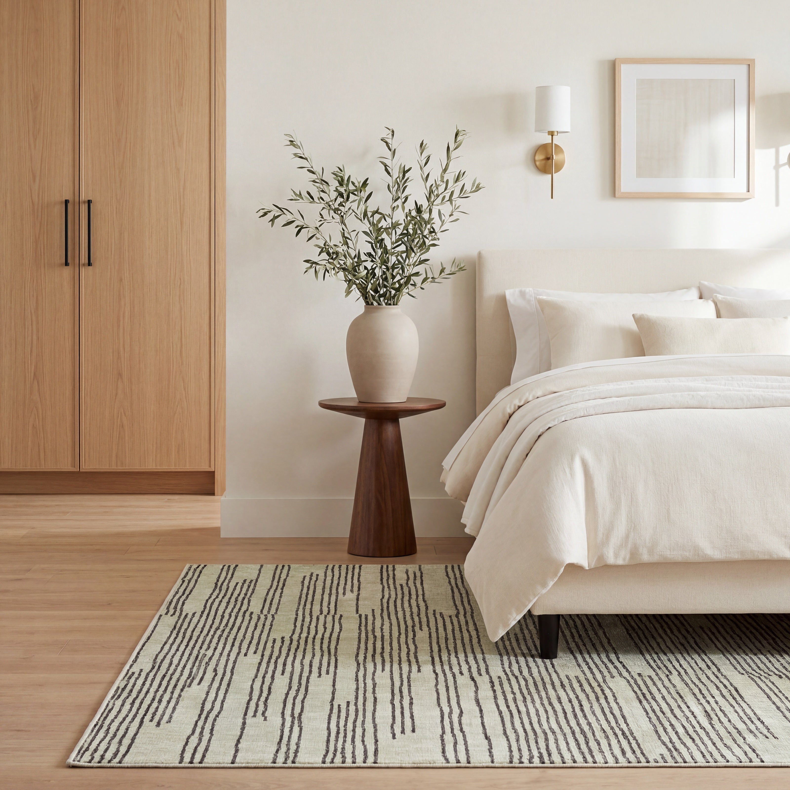 Oriental Weavers Hunter HNT04 Black/Beige Area Rug
