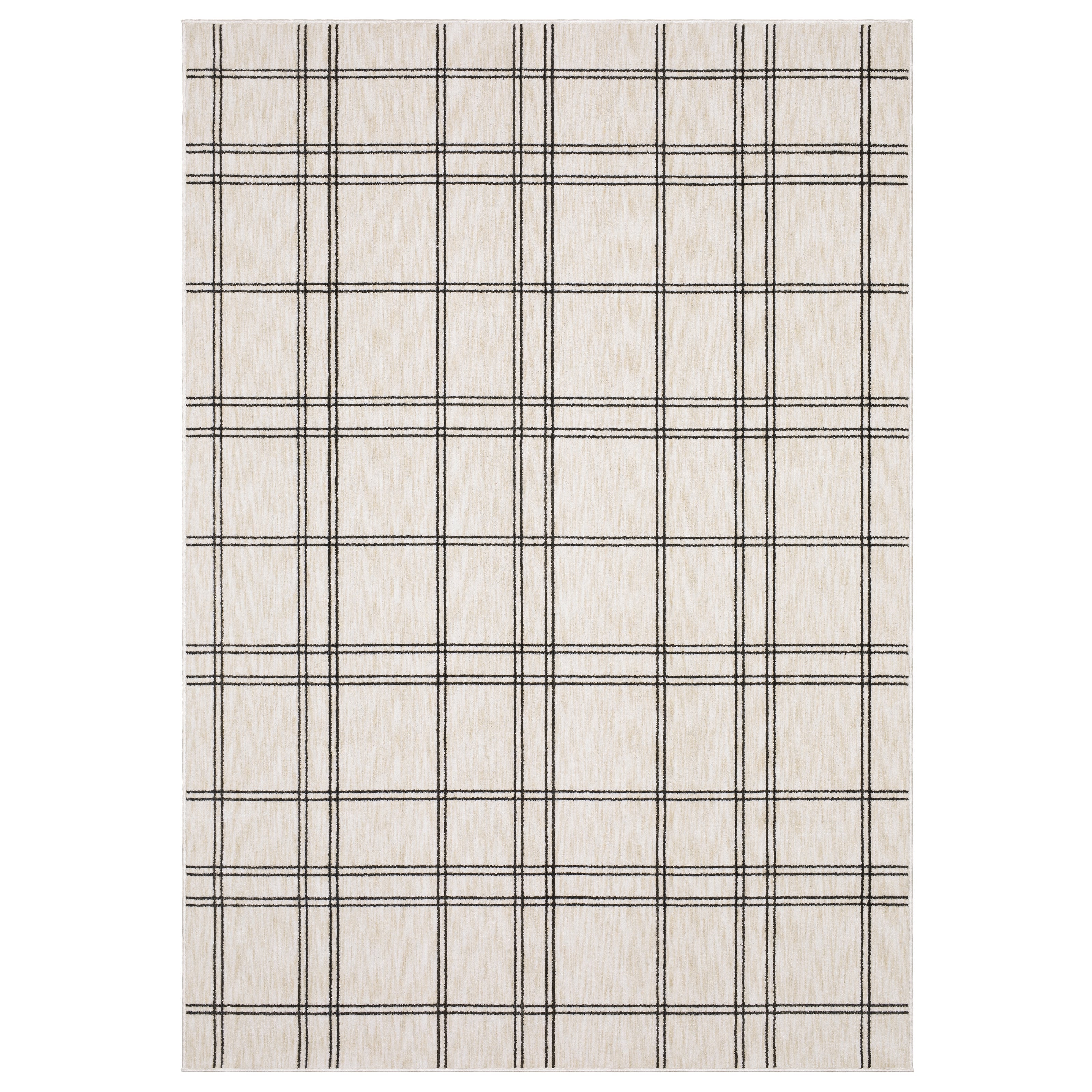 Oriental Weavers Hunter HNT07 Beige/Black Area Rug