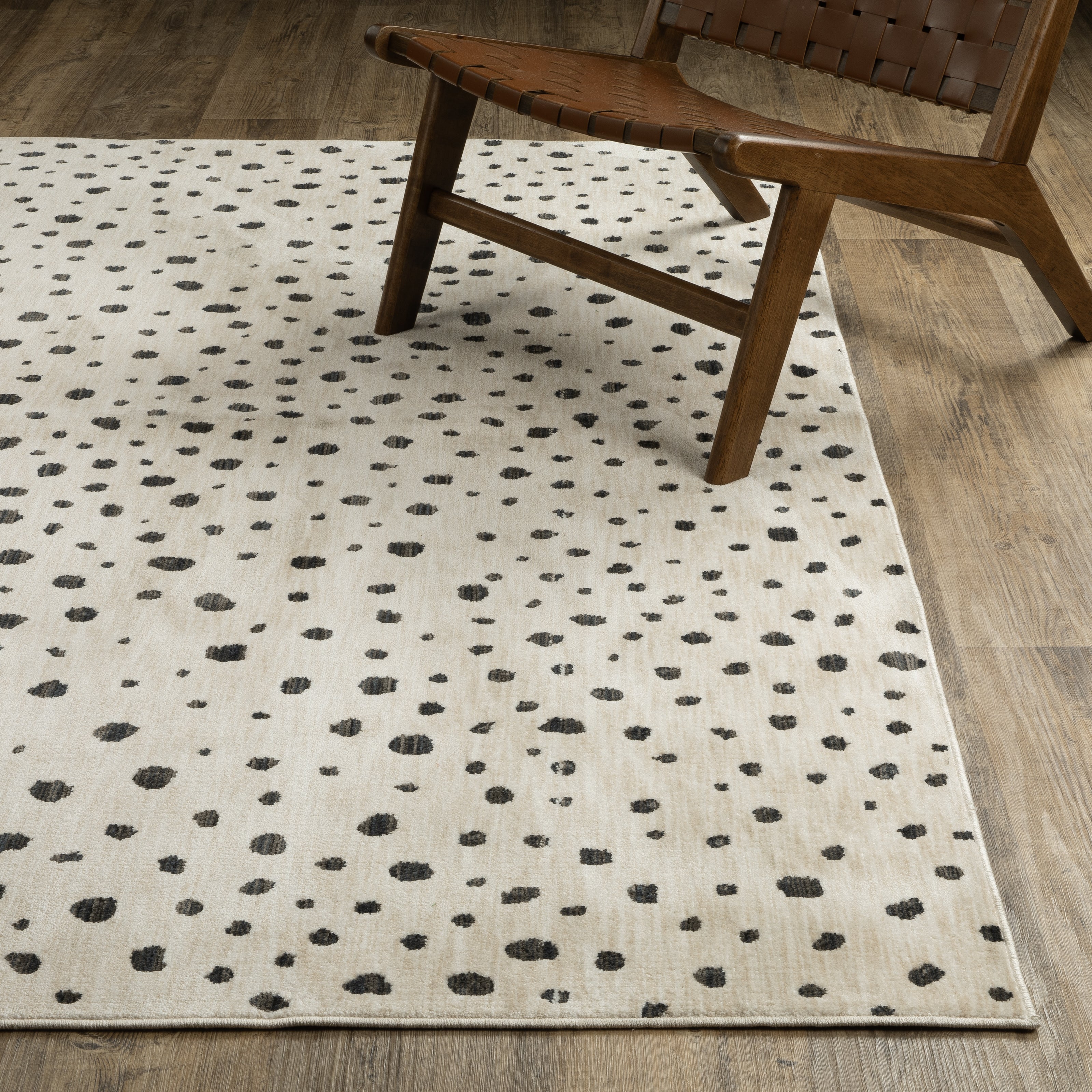 Oriental Weavers Hunter HNT09 Beige/Black Area Rug