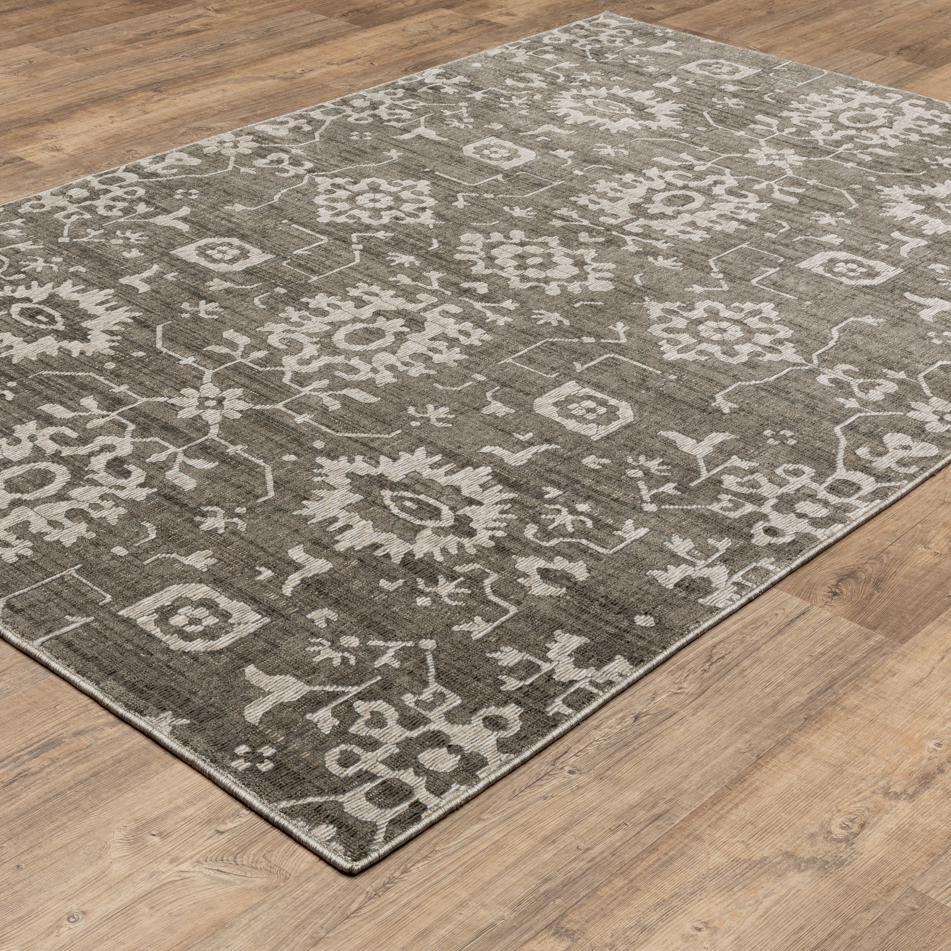 Oriental Weavers Intrigue INT09 Grey/Beige Area Rug