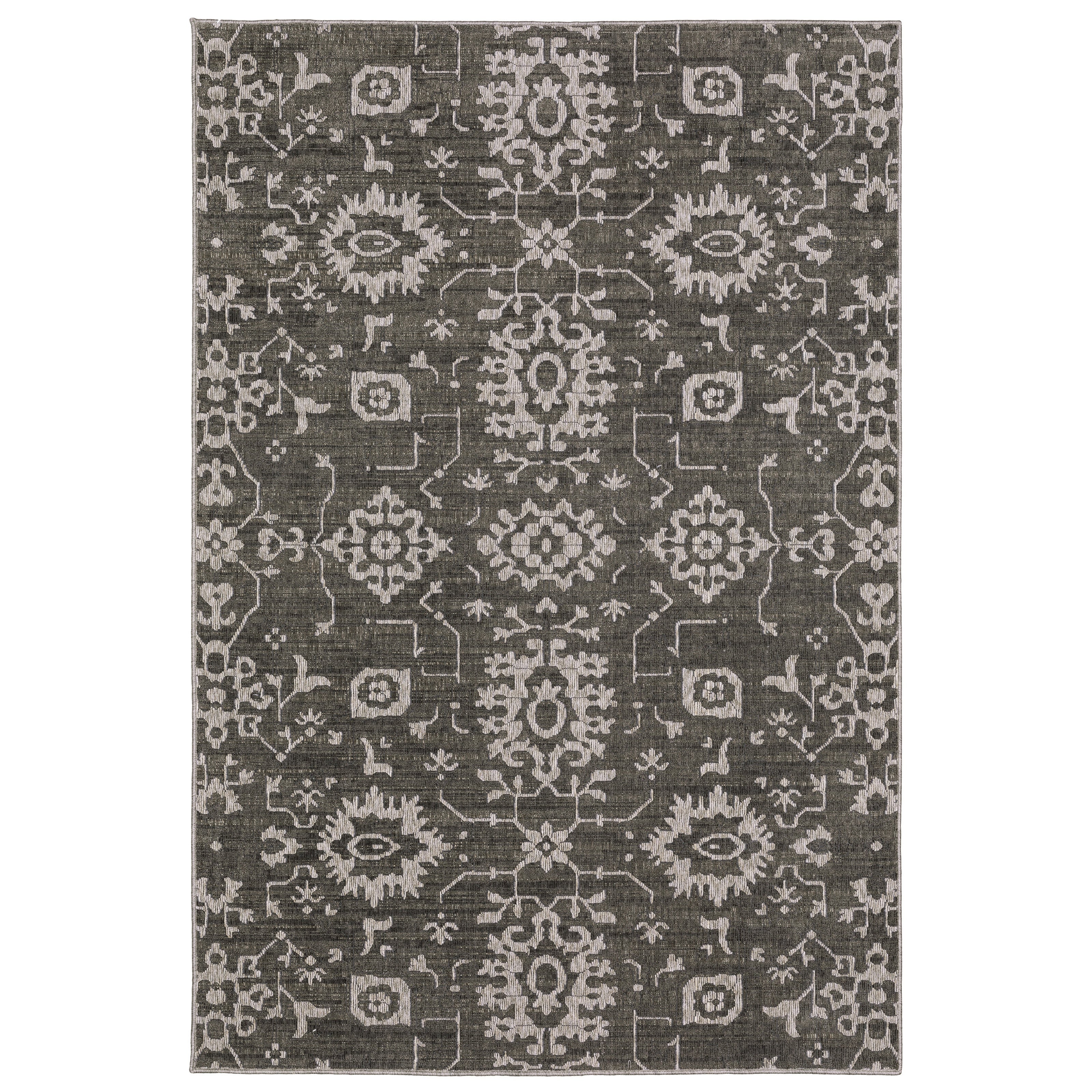 Oriental Weavers Intrigue INT09 Grey/Beige Area Rug