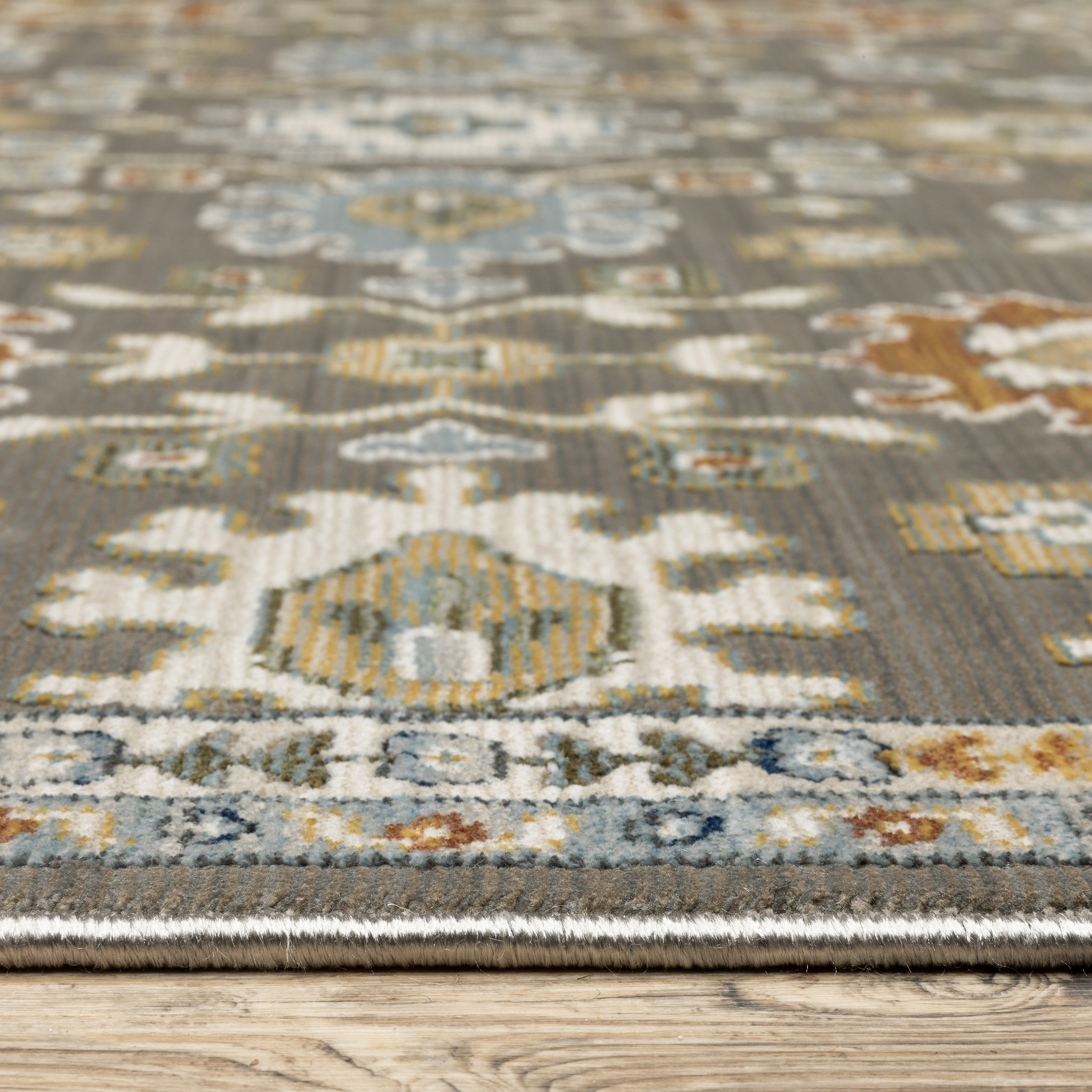 Oriental Weavers Keira KEI01 Grey/Multi Area Rug