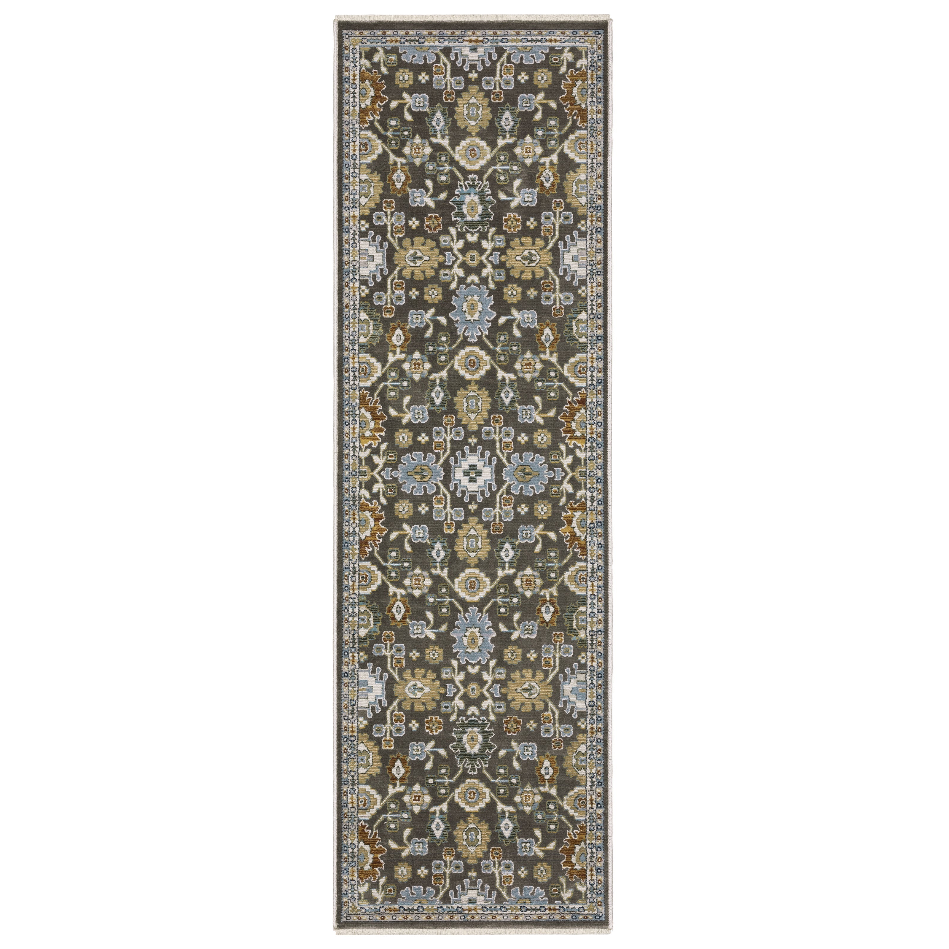 Oriental Weavers Keira KEI01 Grey/Multi Area Rug
