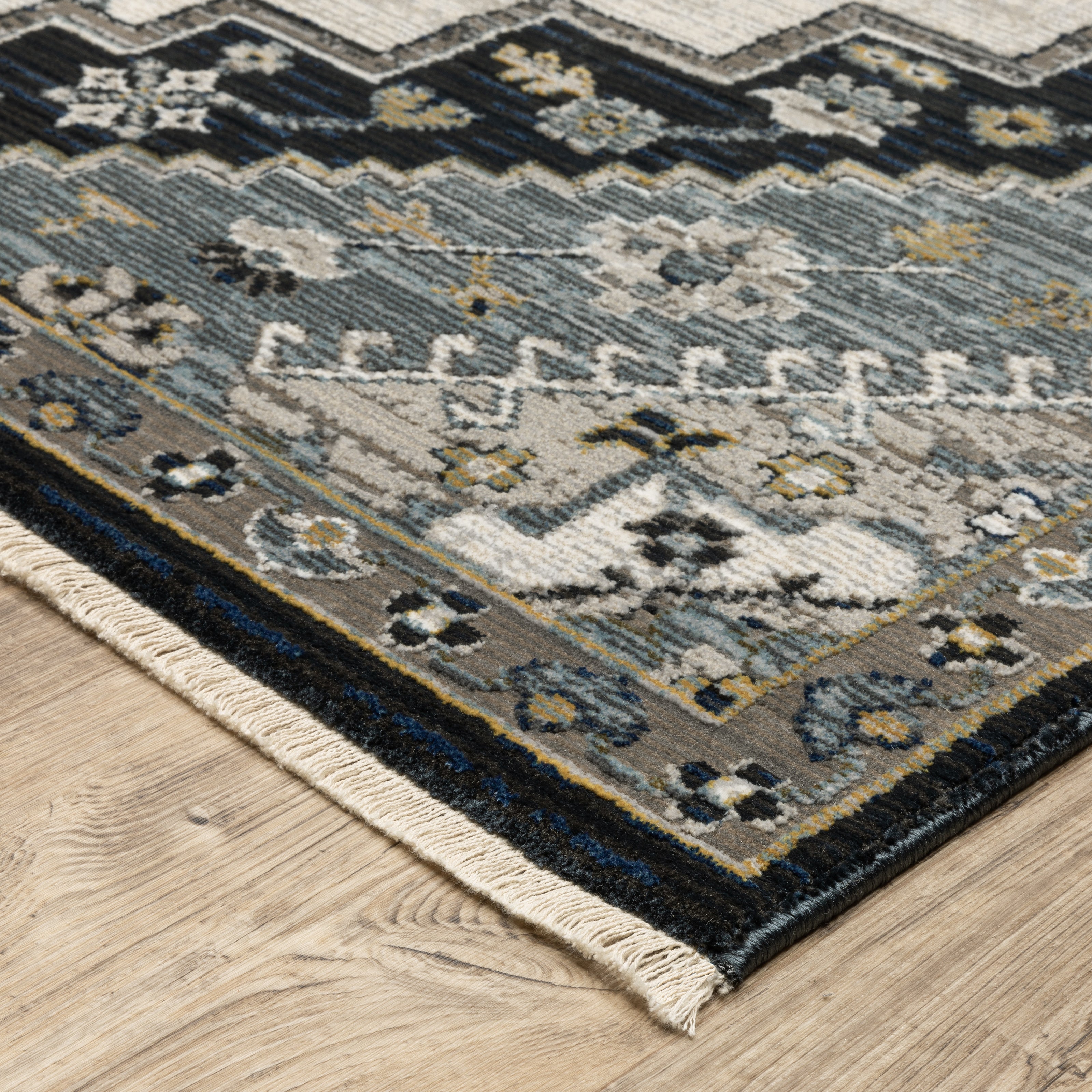 Oriental Weavers Keira KEI04 Blue/Grey Area Rug