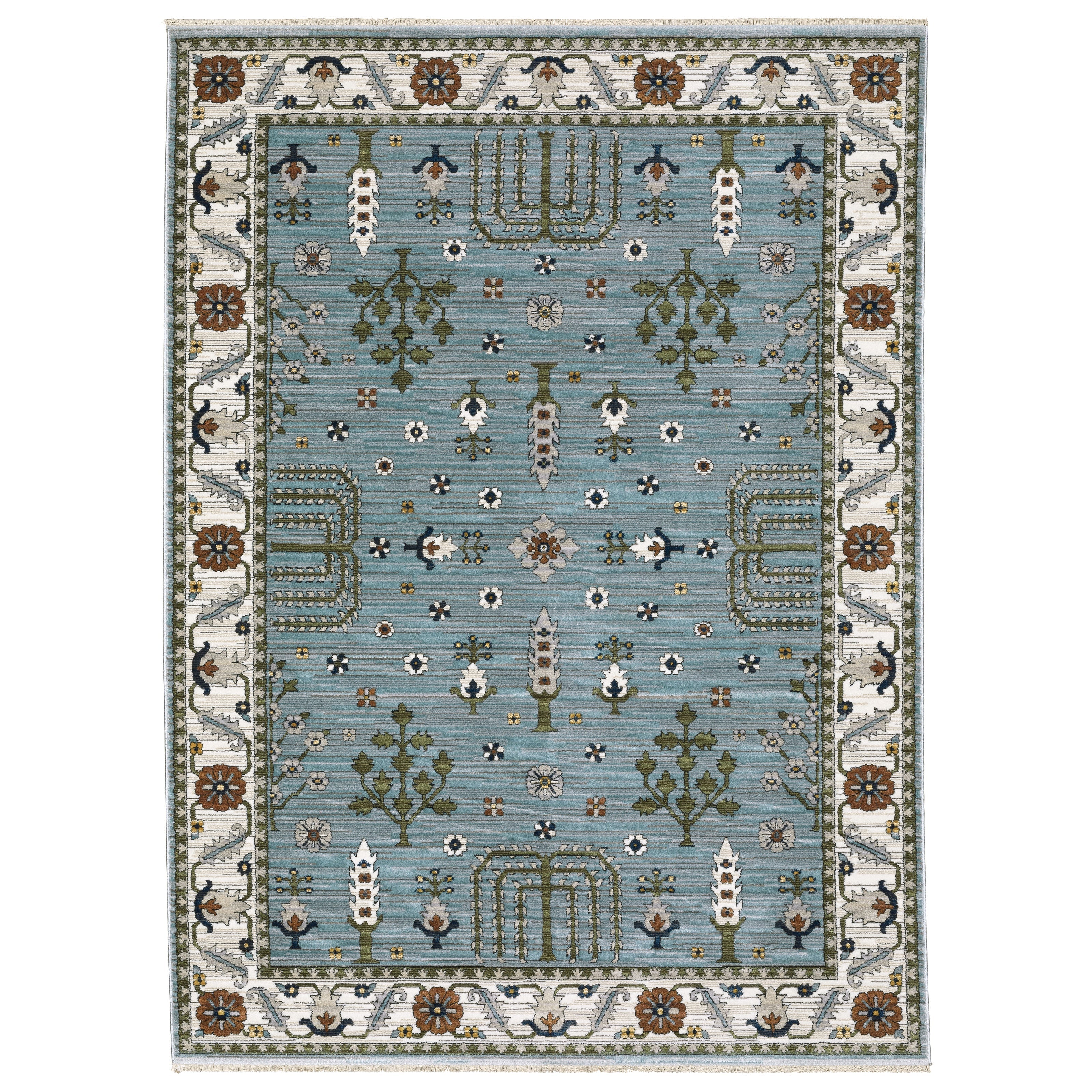 Oriental Weavers Keira KEI06 Blue/Green Area Rug