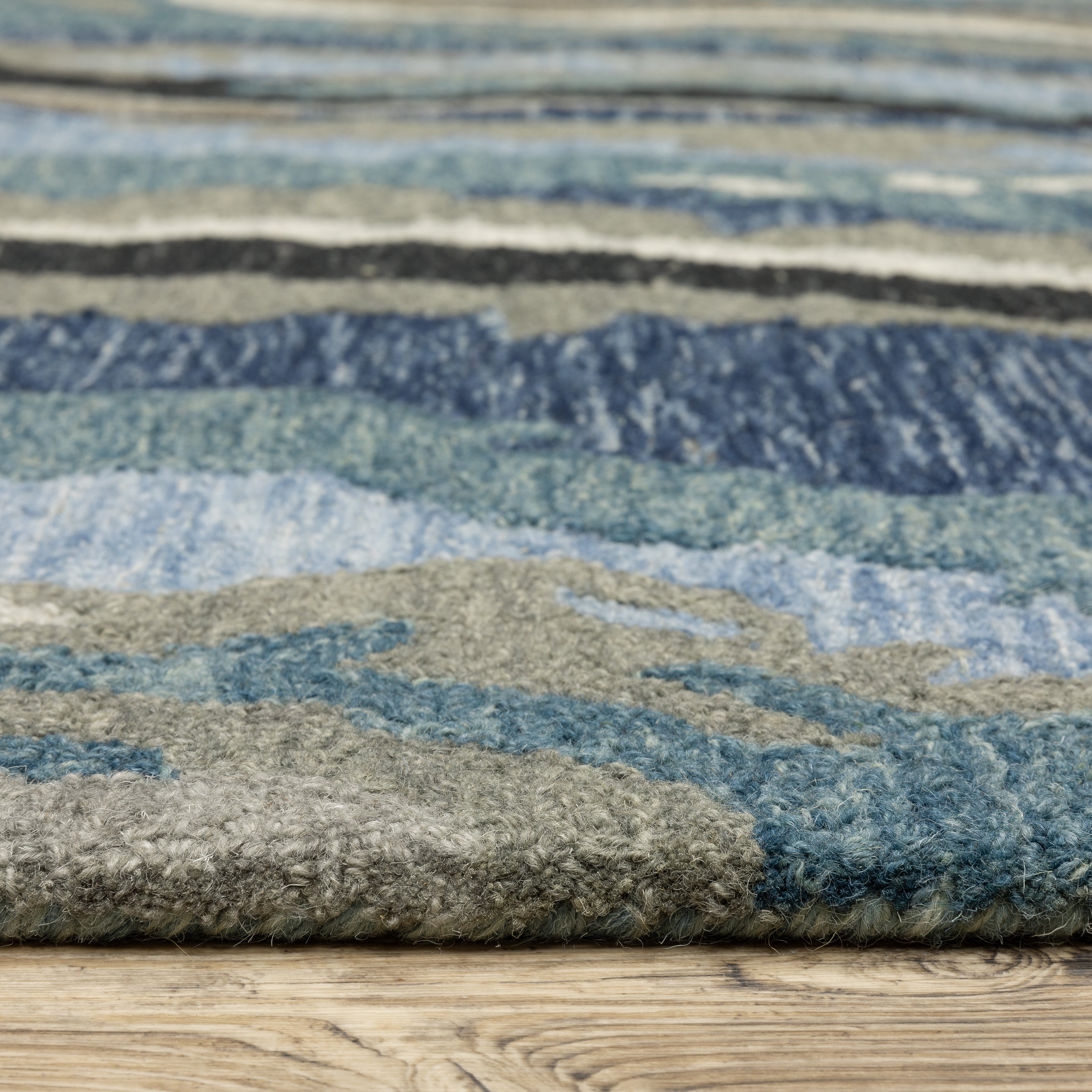 Oriental Weavers Kipton KIP03 Blue/Blue Area Rug