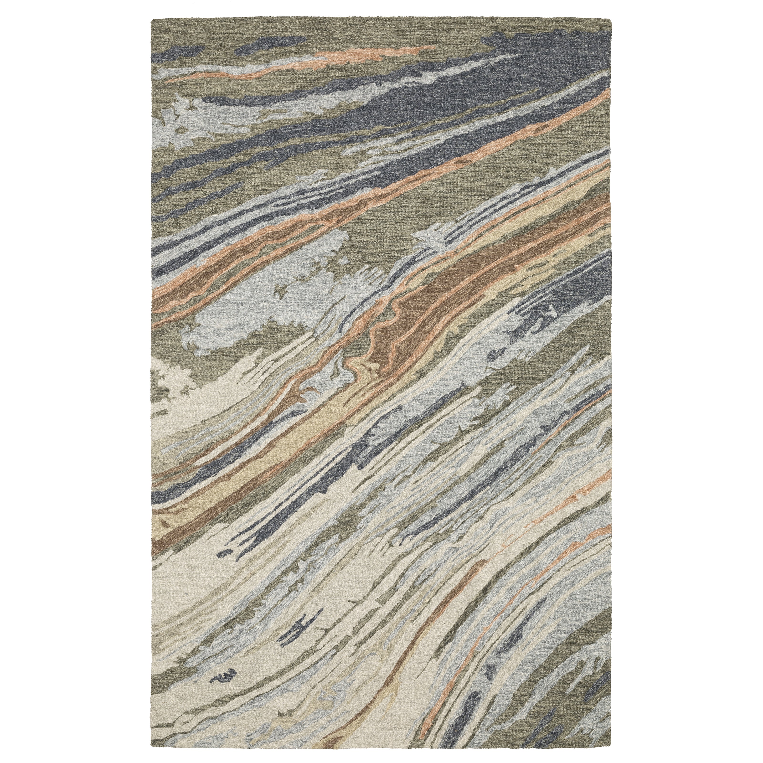 Oriental Weavers Kipton KIP04 Grey/Blue Area Rug