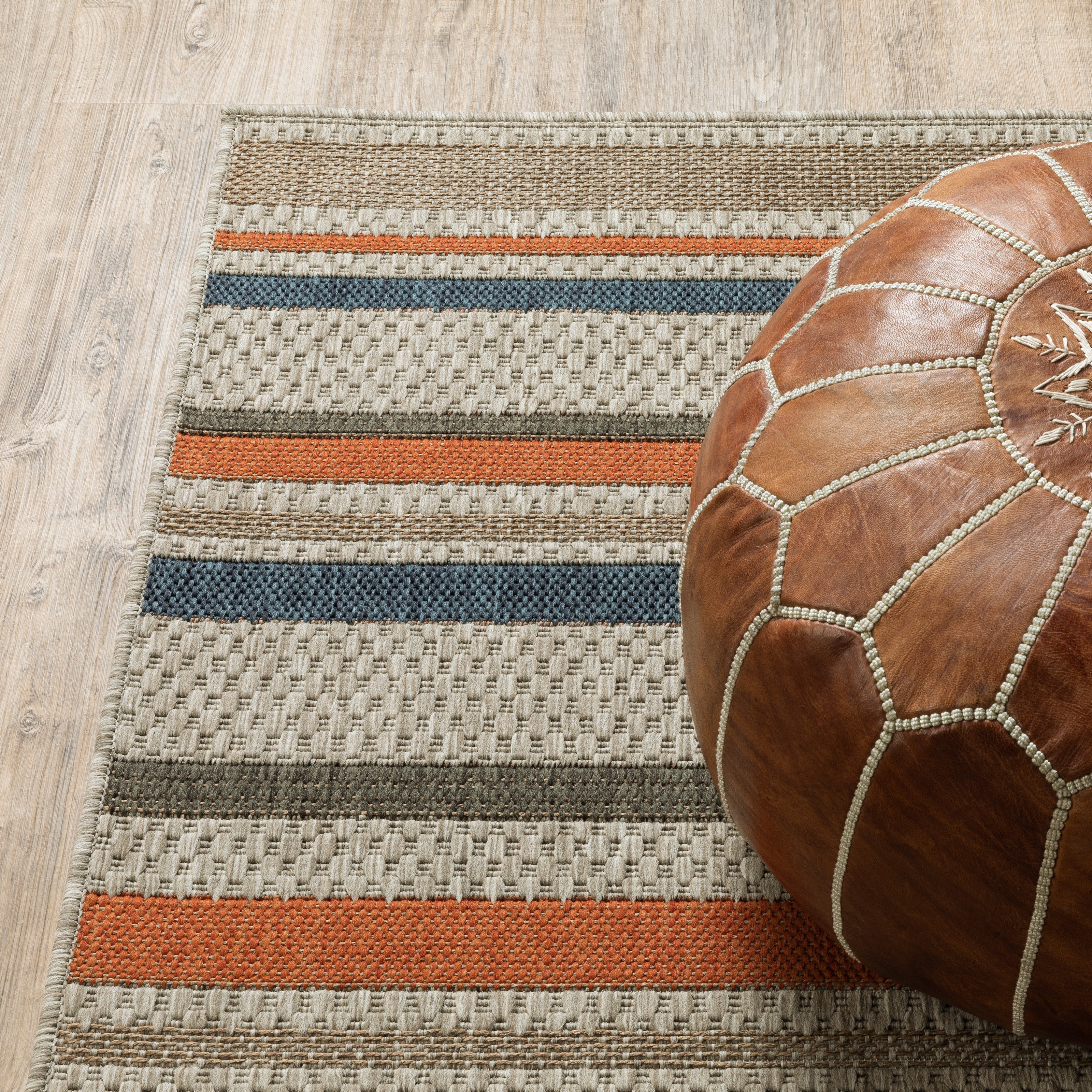 Oriental Weavers Latitude 602W Grey/Blue Area Rug
