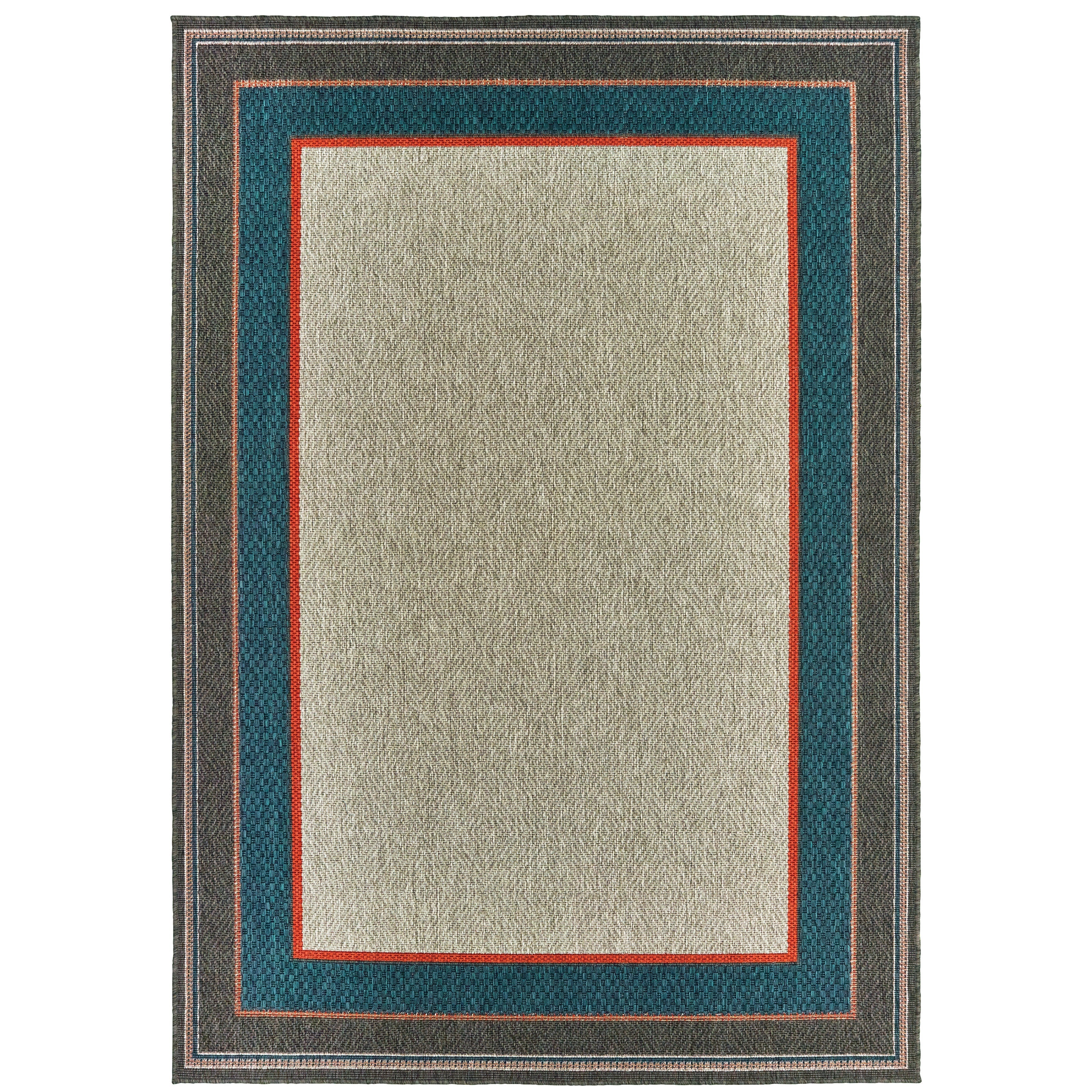 Oriental Weavers Latitude 8020K Grey/Charcoal Area Rug