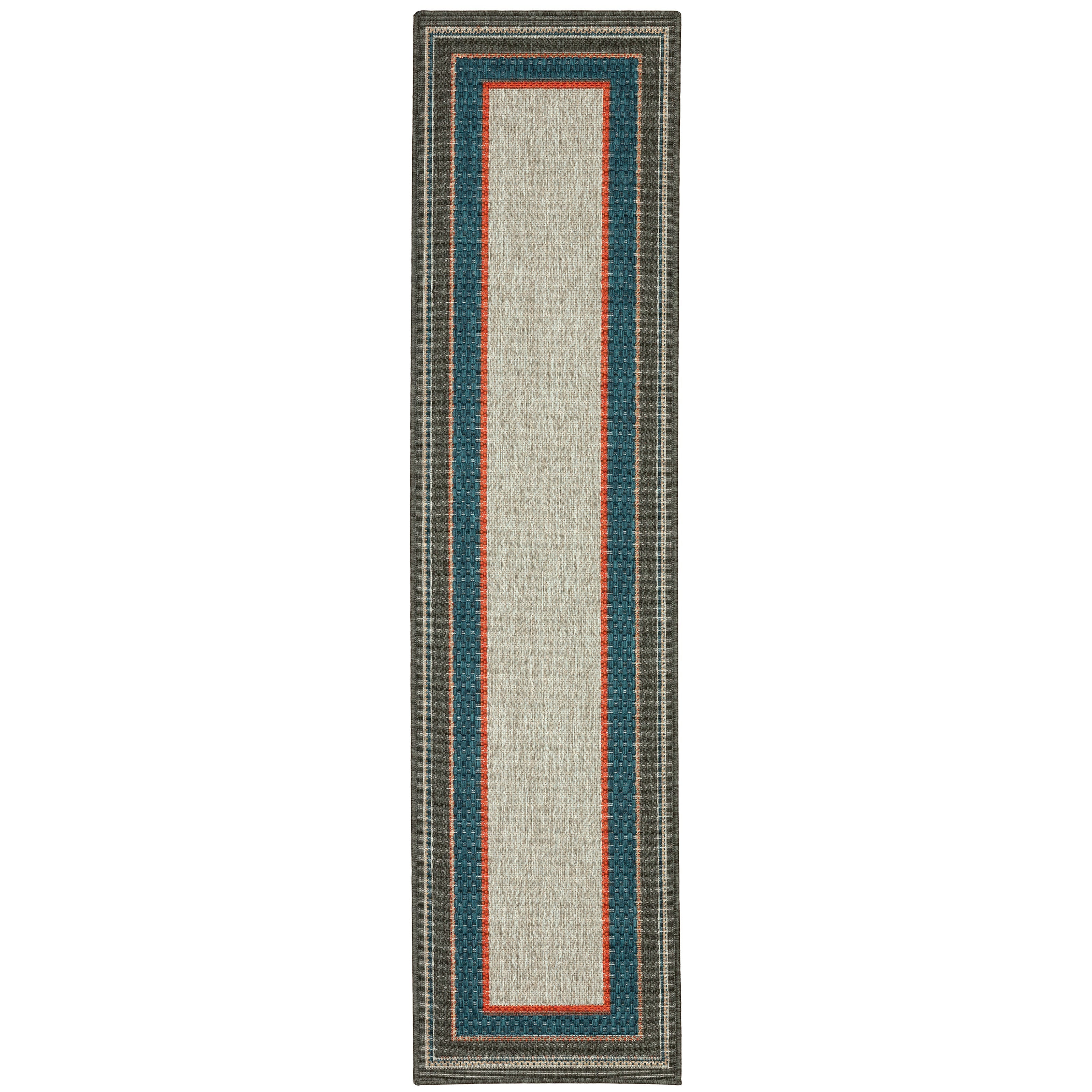 Oriental Weavers Latitude 8020K Grey/Charcoal Area Rug