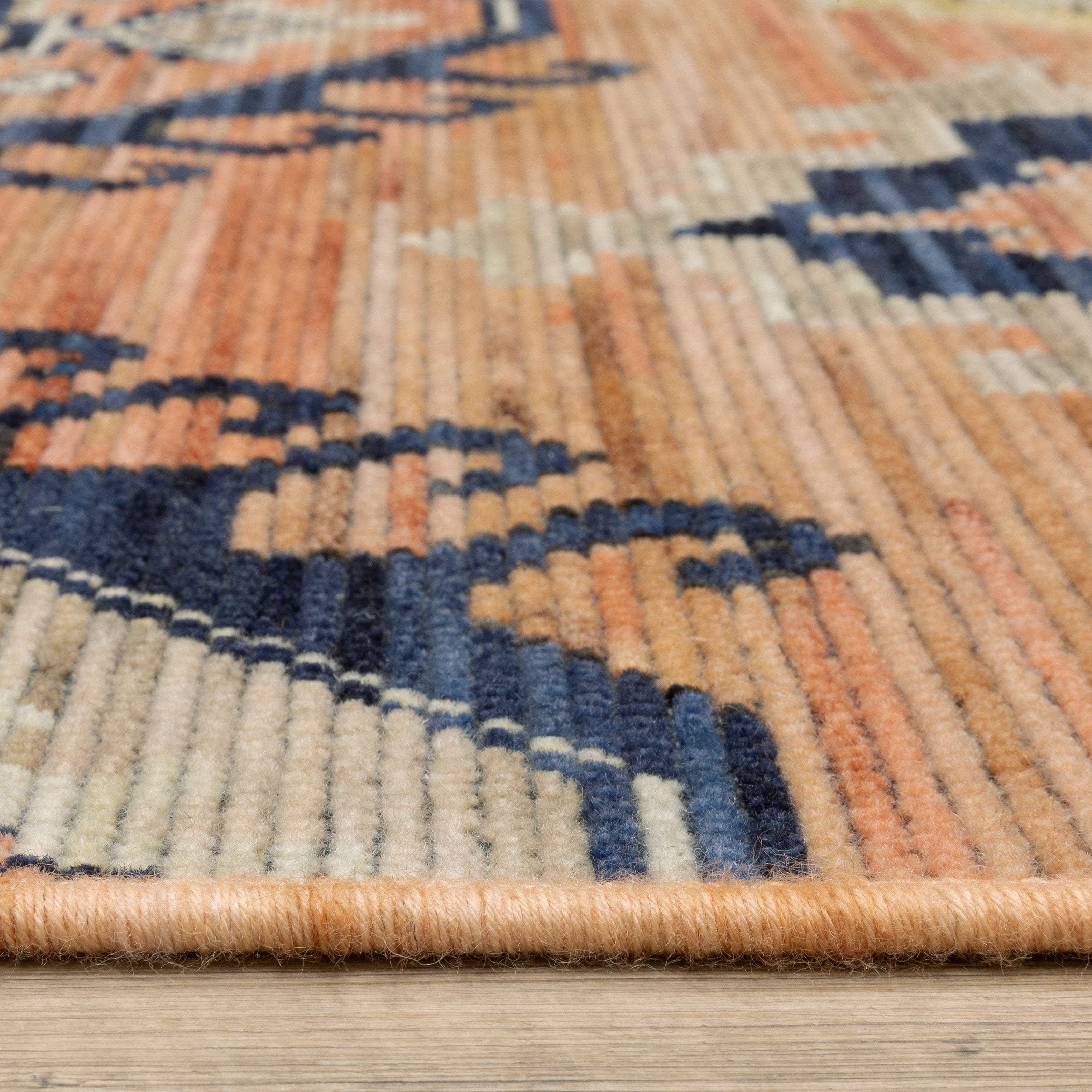 Oriental Weavers Legacy LGY01 Rust/Blue Area Rug