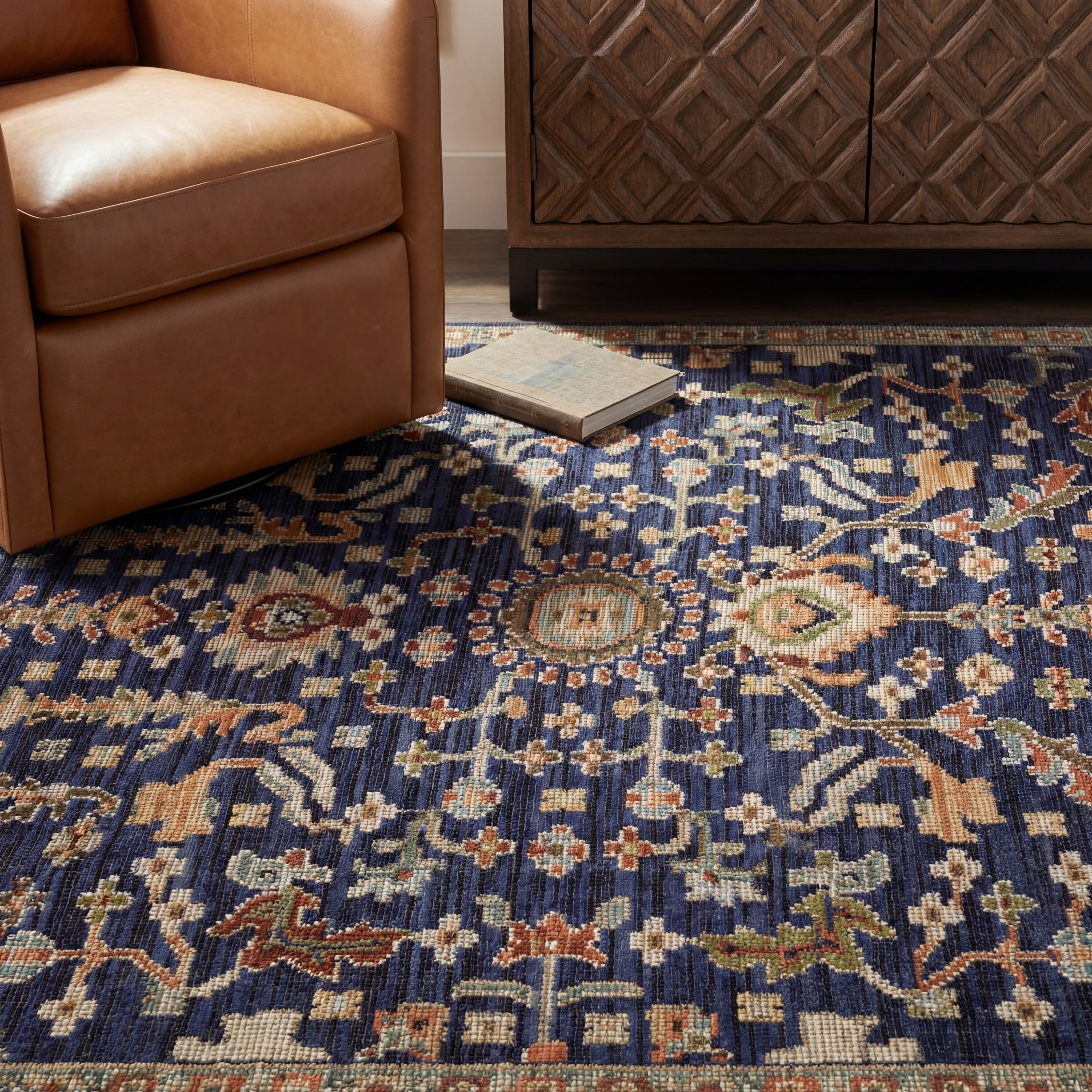 Oriental Weavers Legacy LGY06 Blue/Multi Area Rug