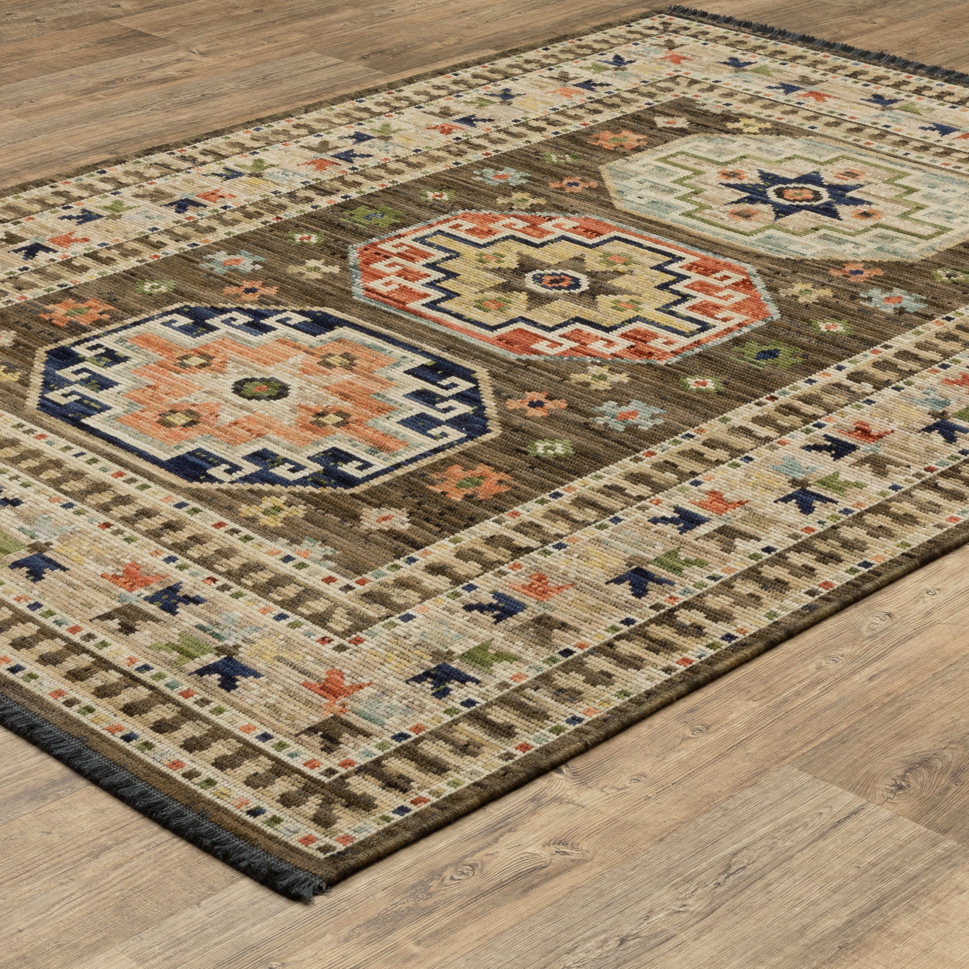 Oriental Weavers Legacy LGY09 Brown/Multi Area Rug