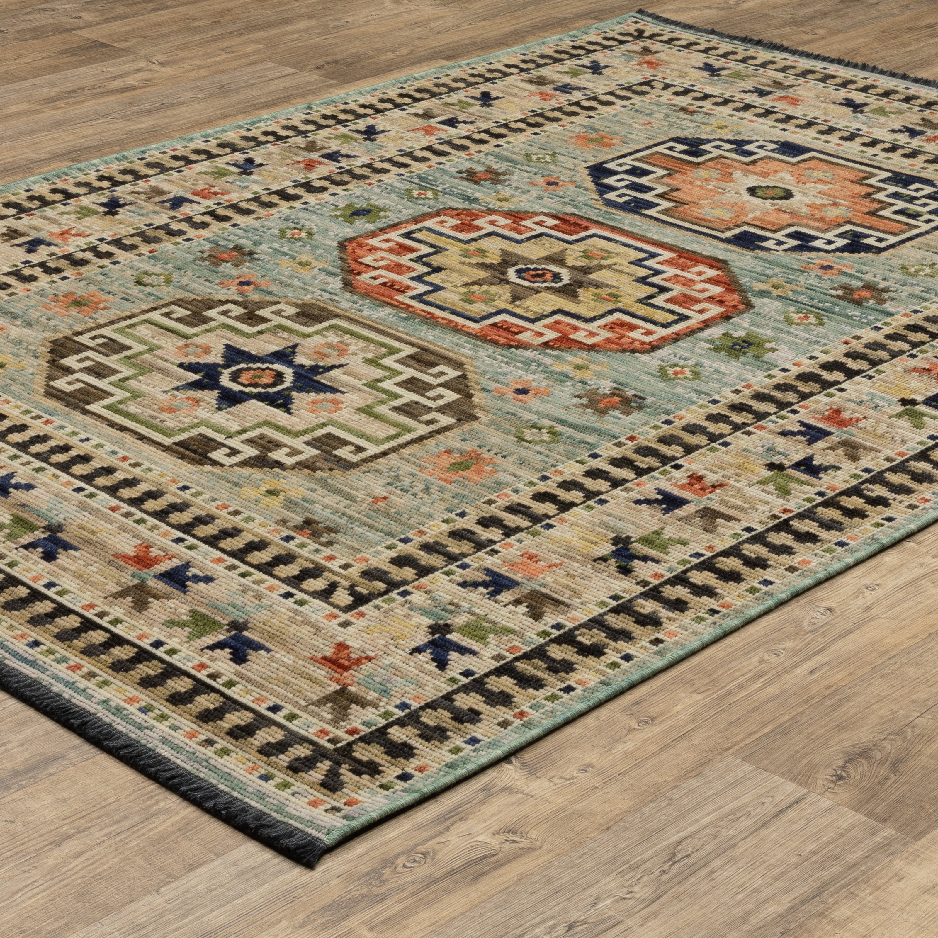 Oriental Weavers Legacy LGY10 Blue/Multi Area Rug