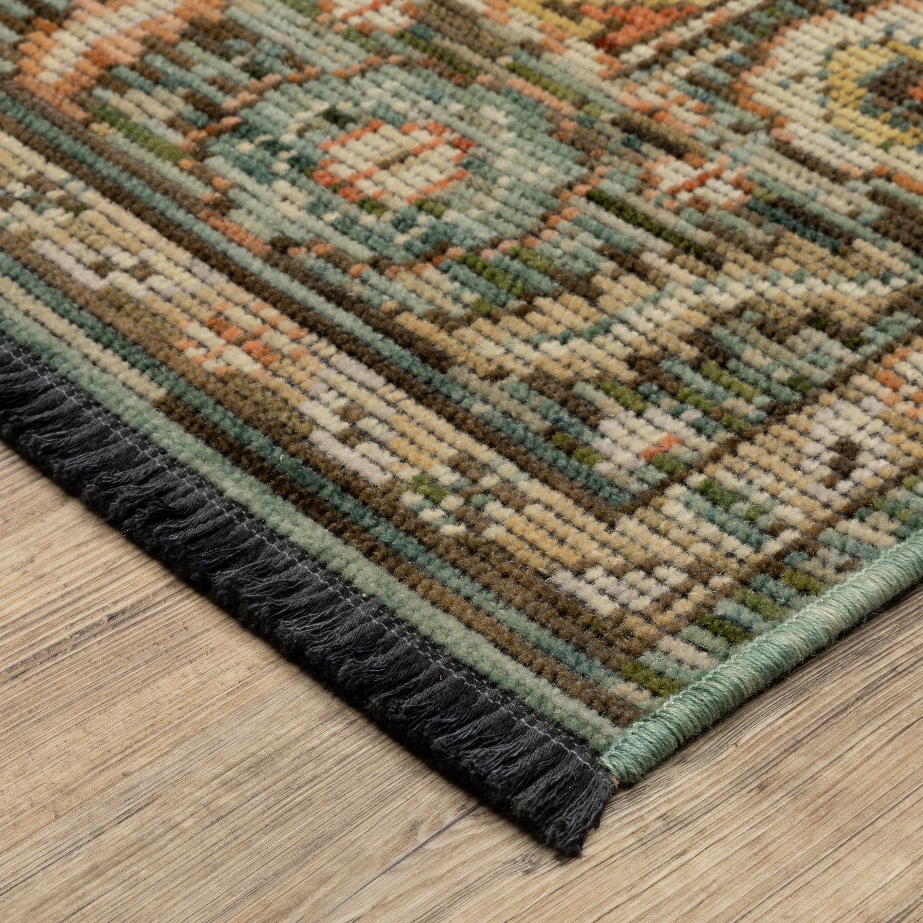 Oriental Weavers Legacy LGY12 Green/Multi Area Rug