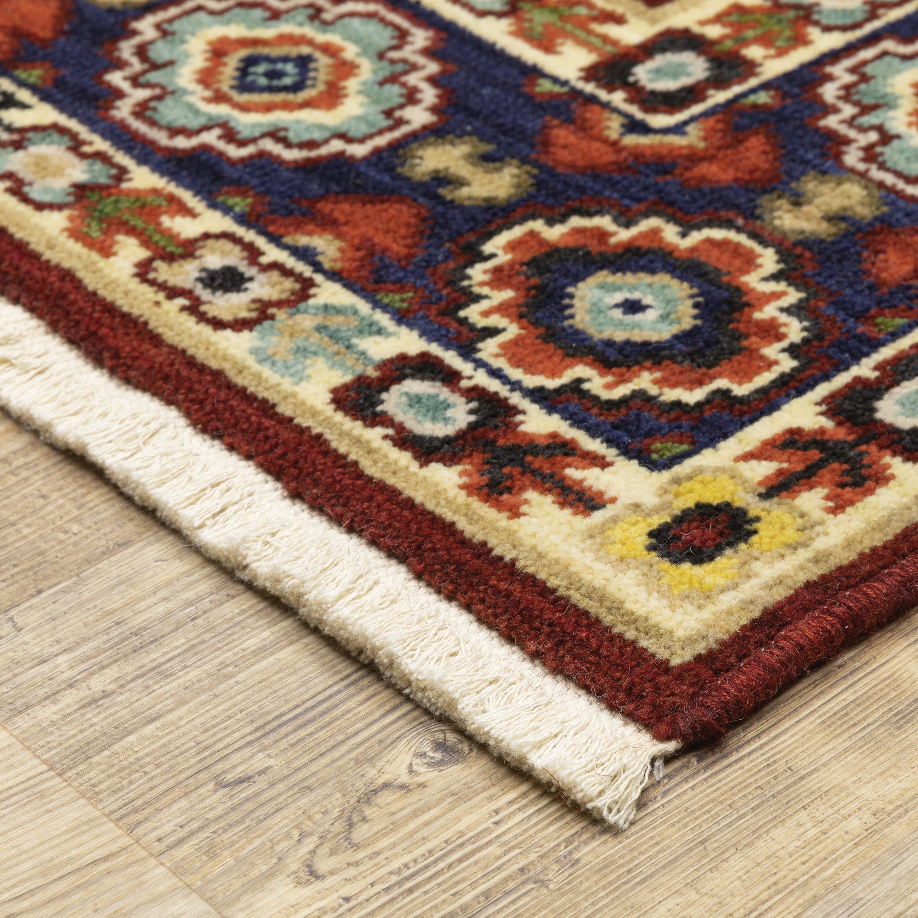 Oriental Weavers Lilihan 1802W Red/Ivory Area Rug