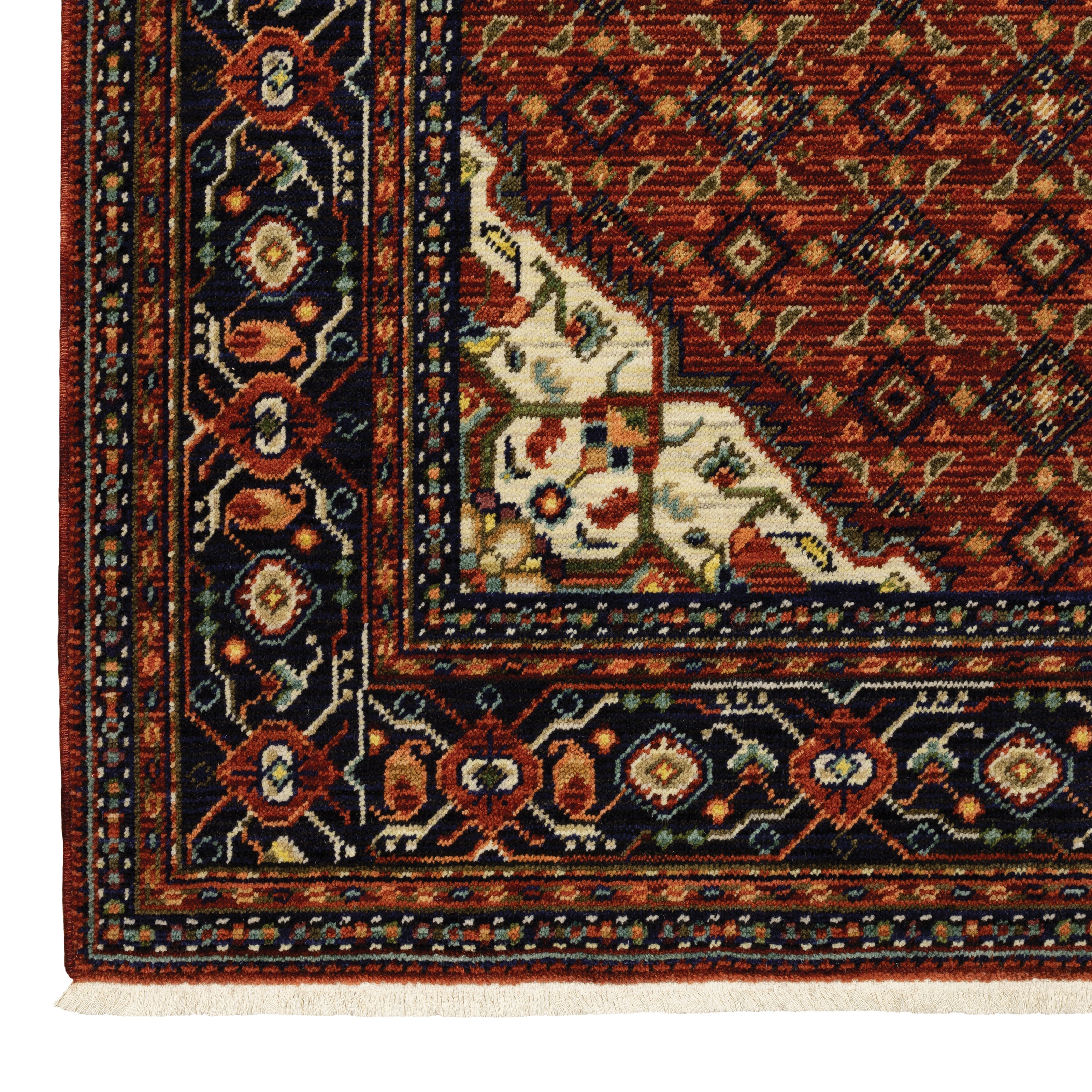 Oriental Weavers Lilihan 1C Red/Blue Area Rug