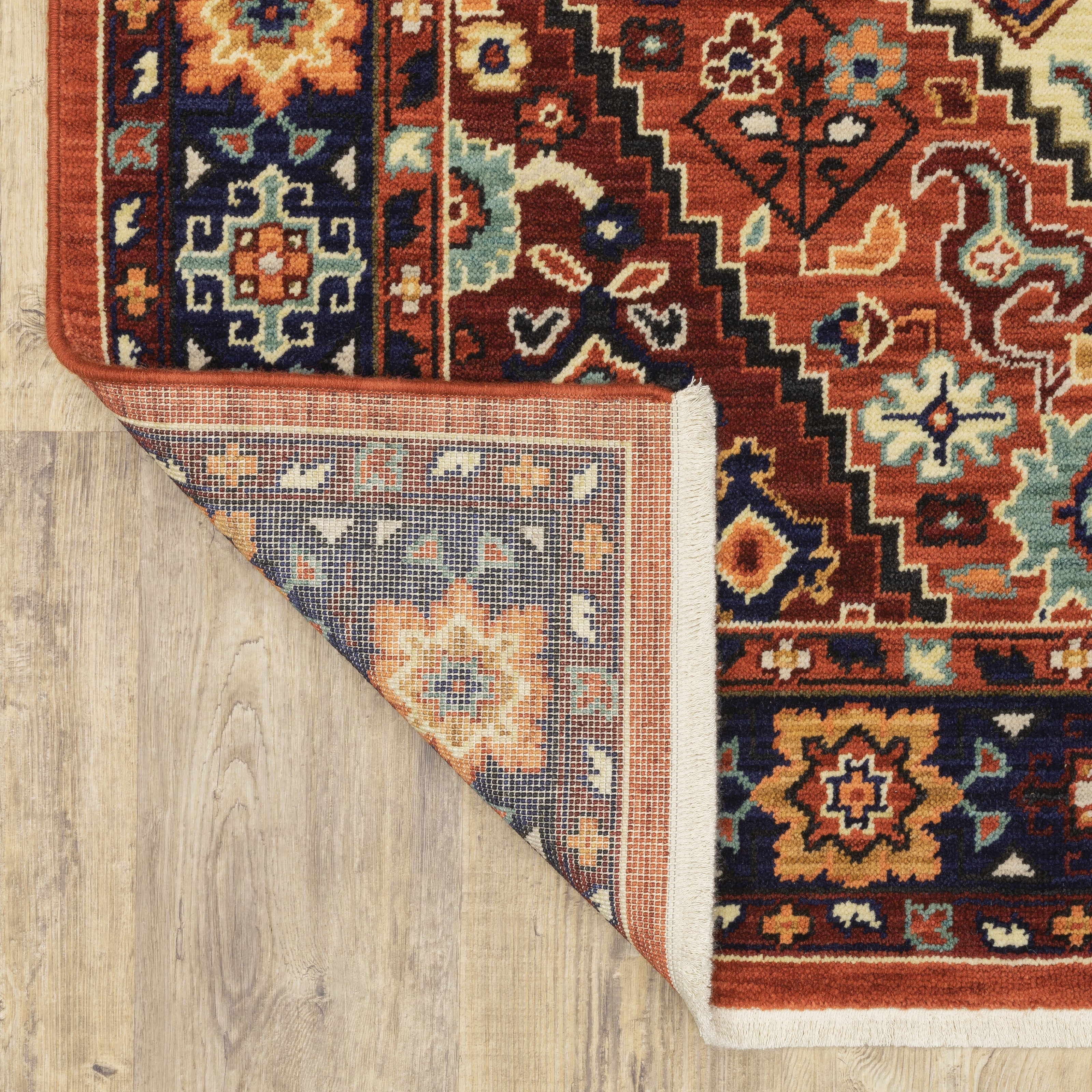 Oriental Weavers Lilihan 2061V Red/Blue Area Rug