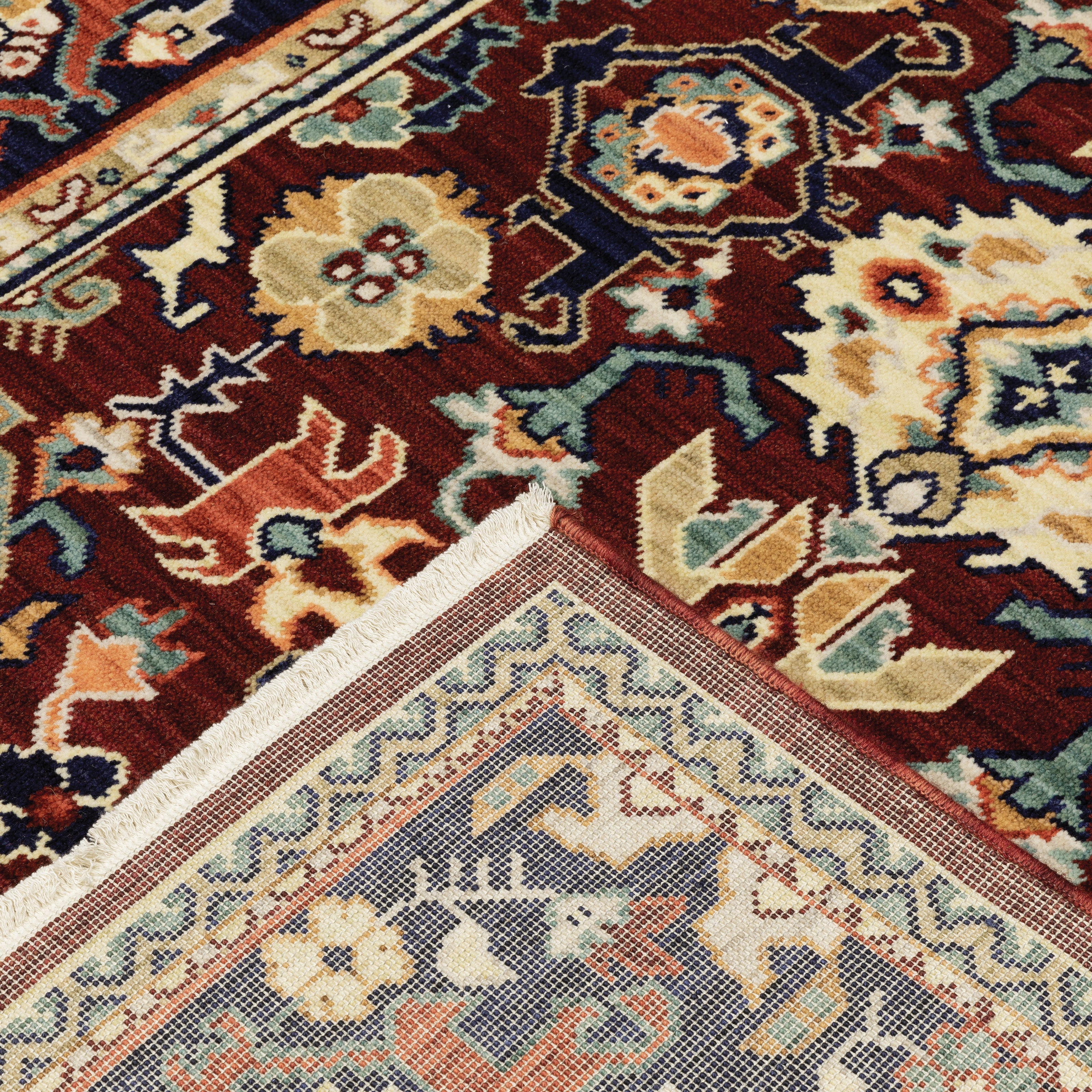 Oriental Weavers Lilihan 2062R Red/Blue Area Rug