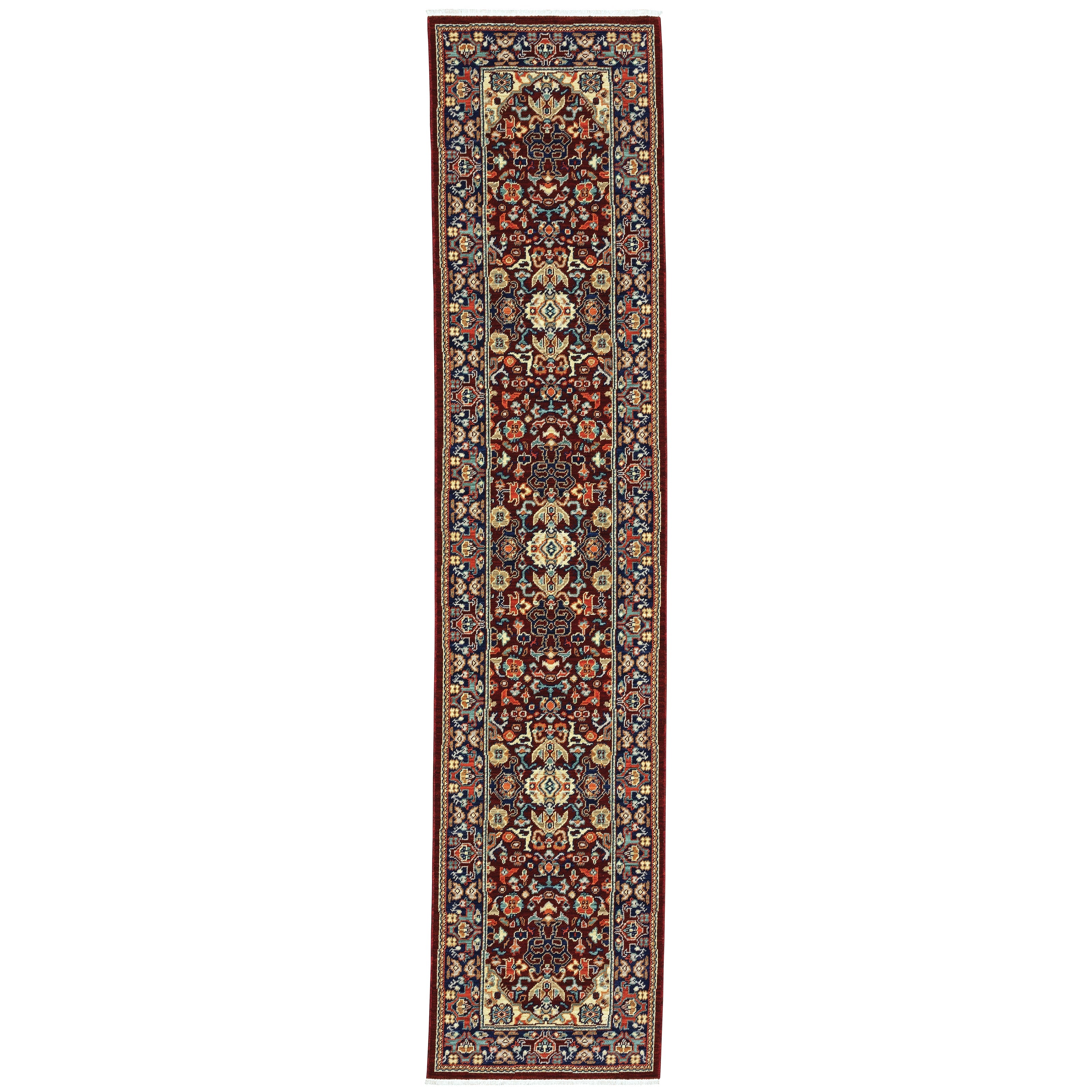 Oriental Weavers Lilihan 2062R Red/Blue Area Rug