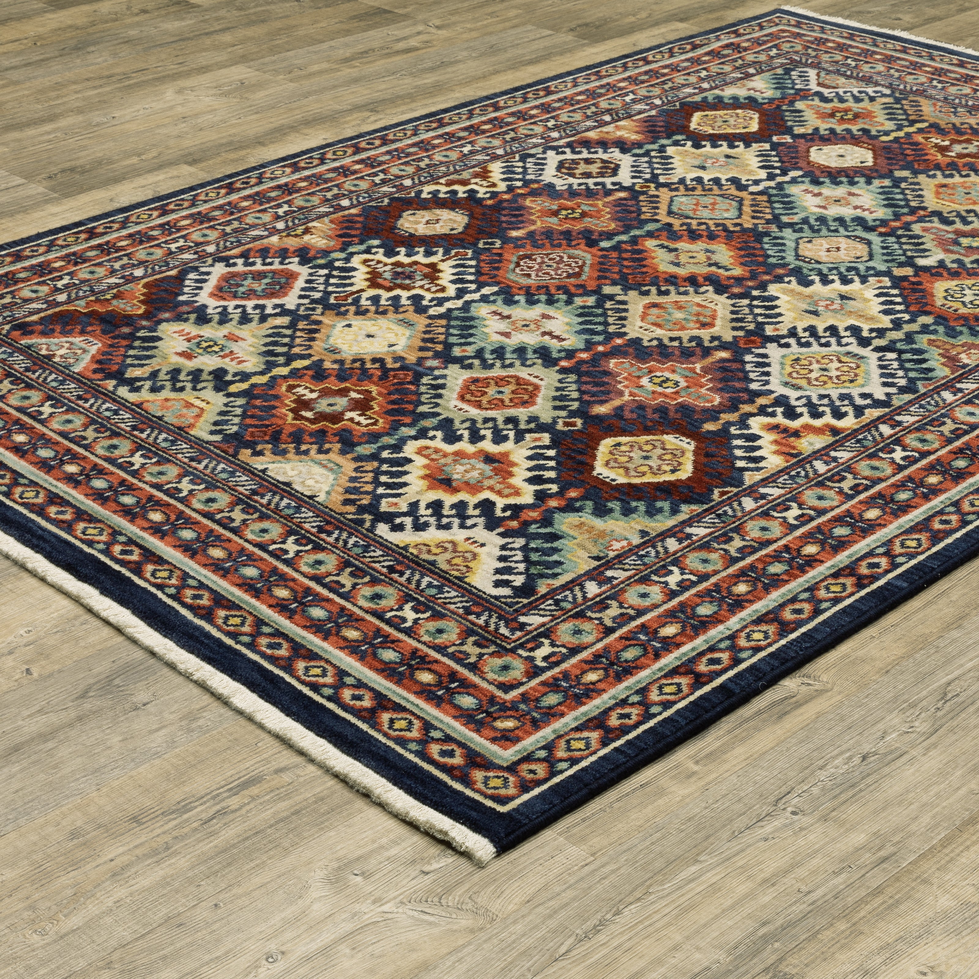 Oriental Weavers Lilihan 3B Navy/Multi Area Rug