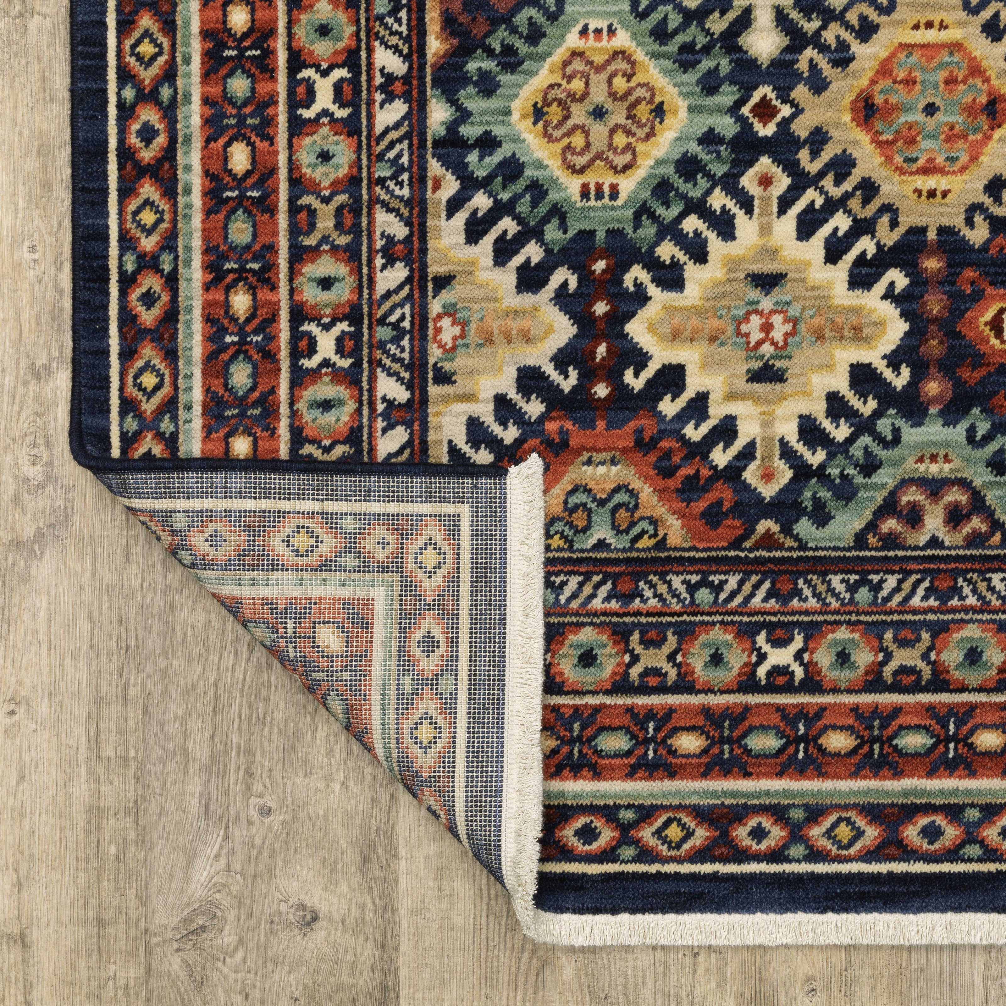 Oriental Weavers Lilihan 3B Navy/Multi Area Rug