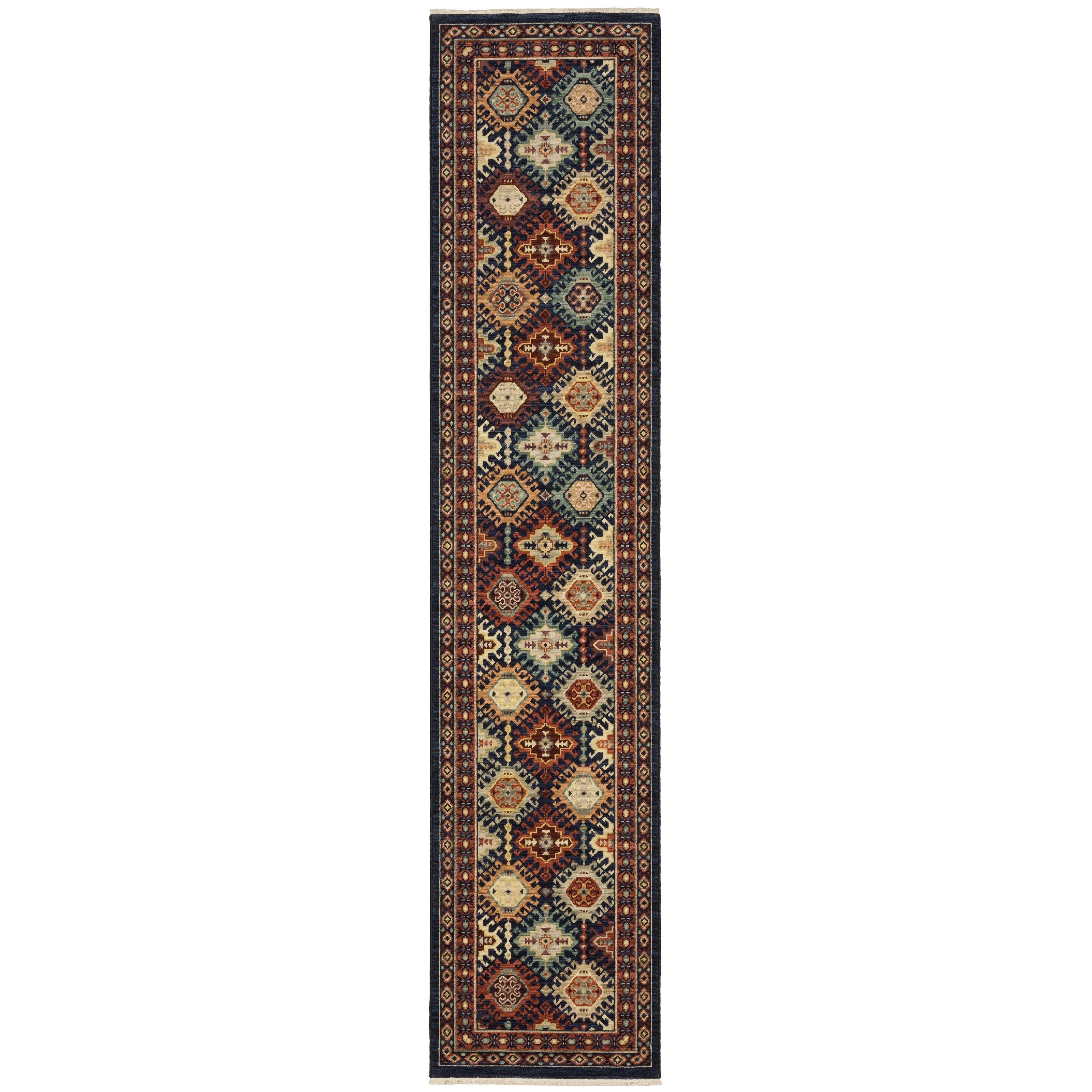 Oriental Weavers Lilihan 3B Navy/Multi Area Rug