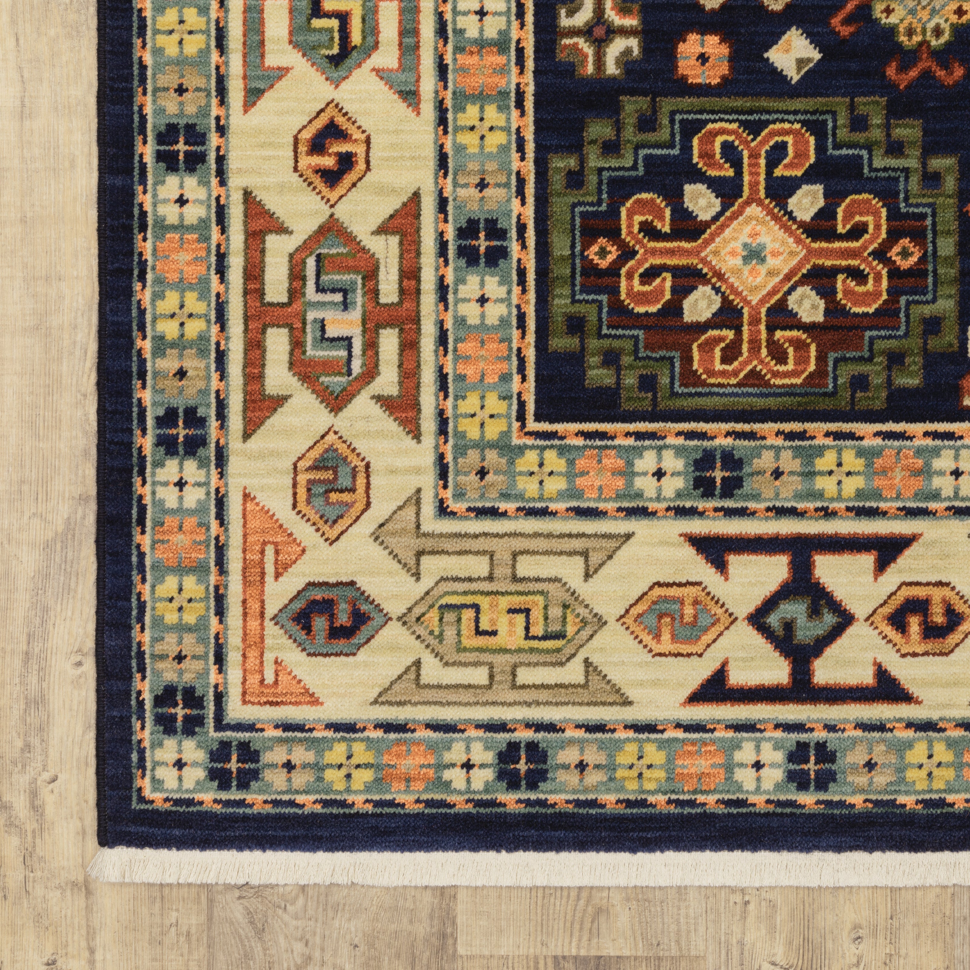 Oriental Weavers Lilihan 41H Blue/Ivory Area Rug