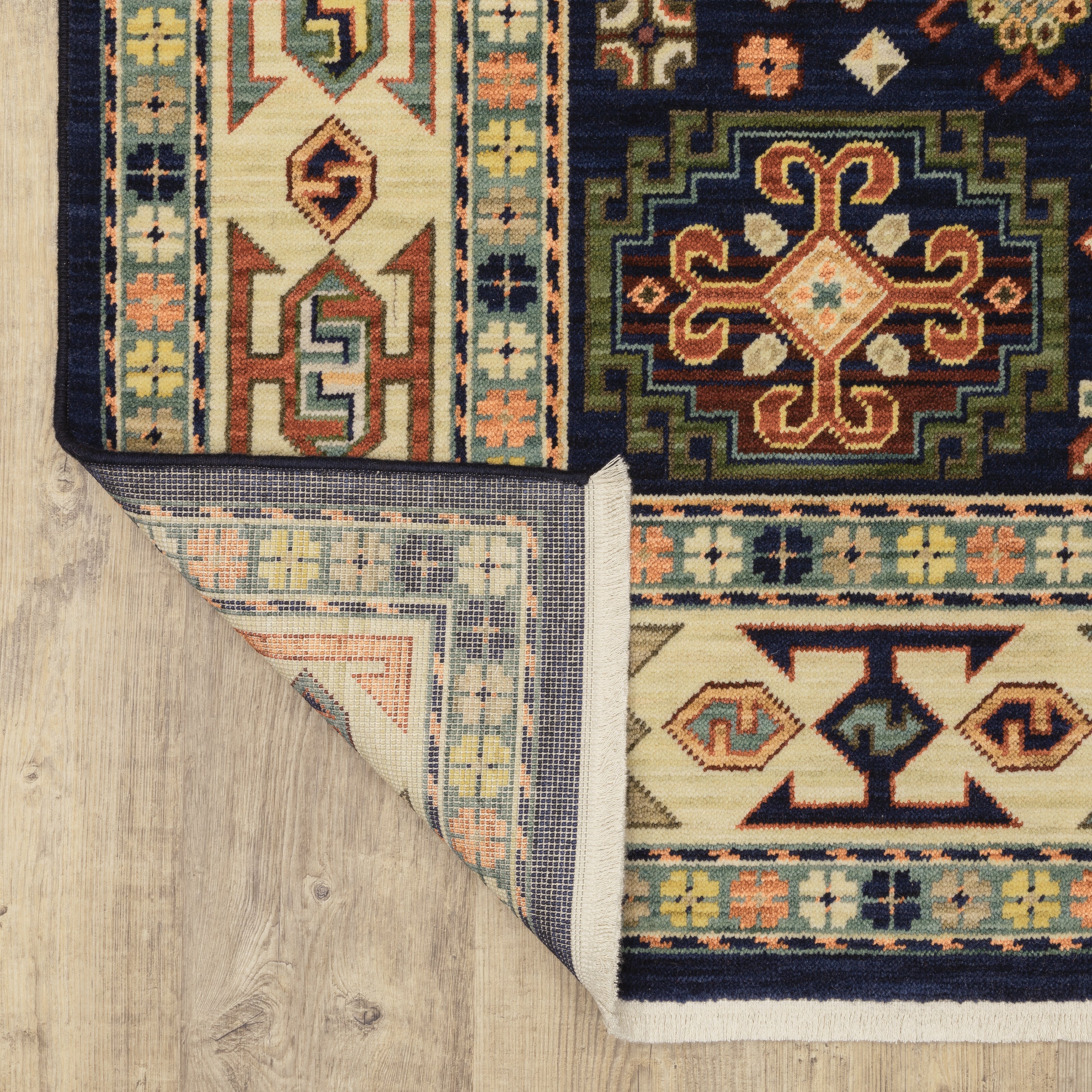 Oriental Weavers Lilihan 41H Blue/Ivory Area Rug
