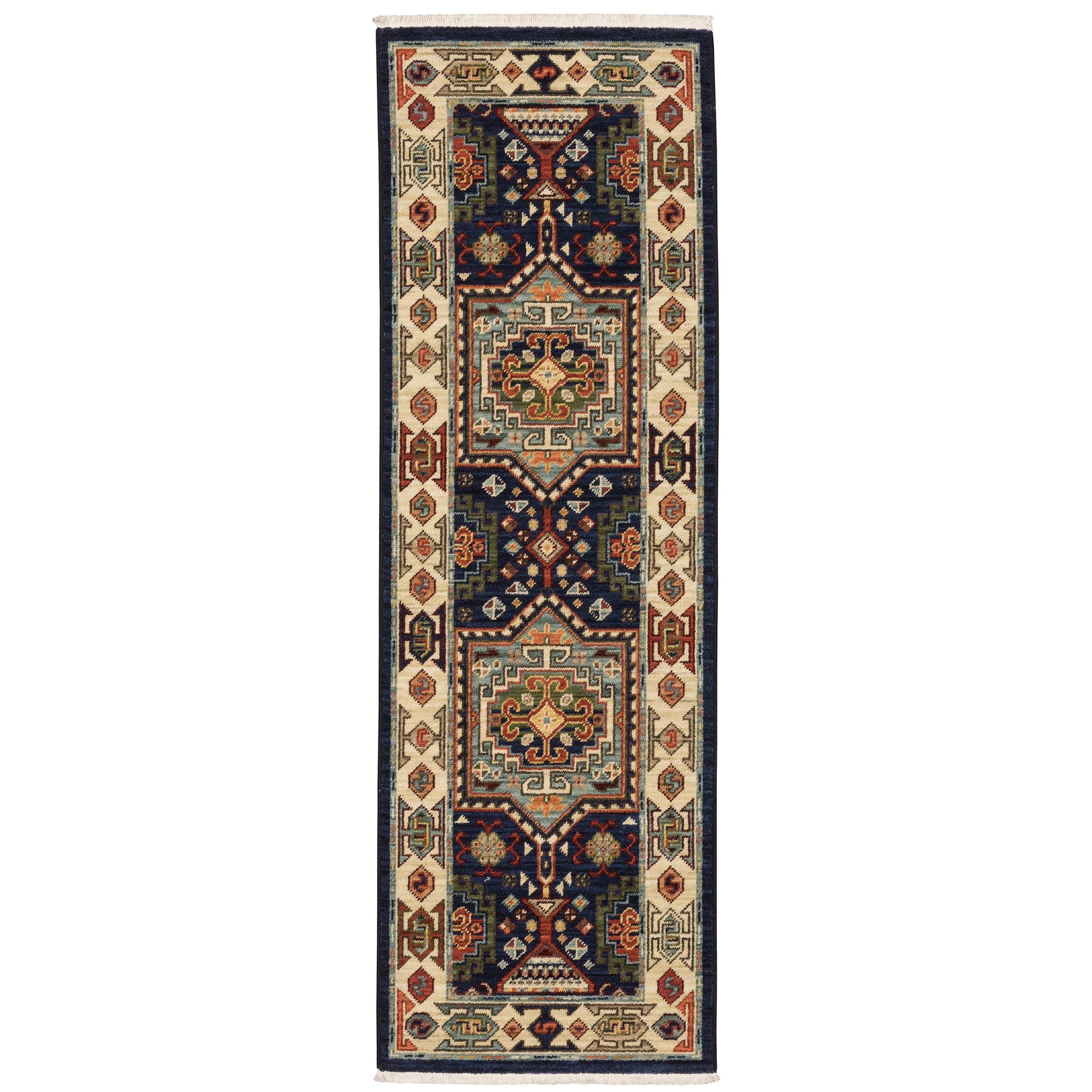 Oriental Weavers Lilihan 41H Blue/Ivory Area Rug