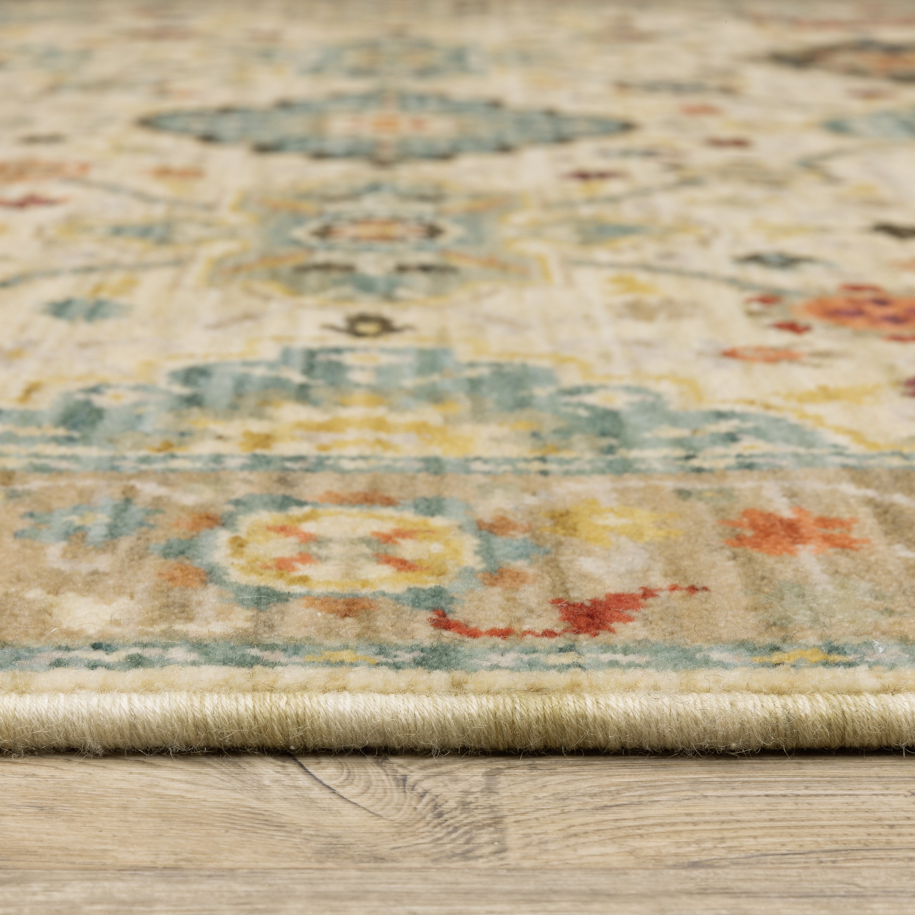 Oriental Weavers Lilihan 4601W Beige/Multi Area Rug