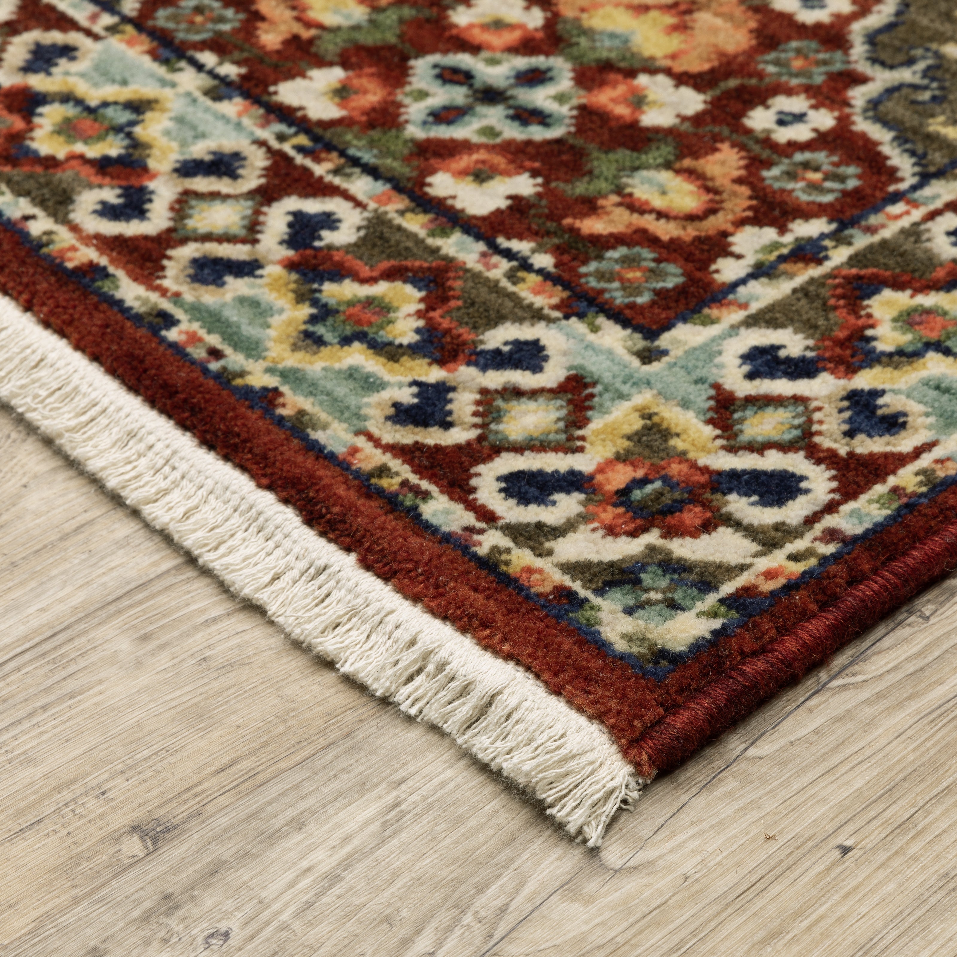 Oriental Weavers Lilihan 50X Red/Multi Area Rug