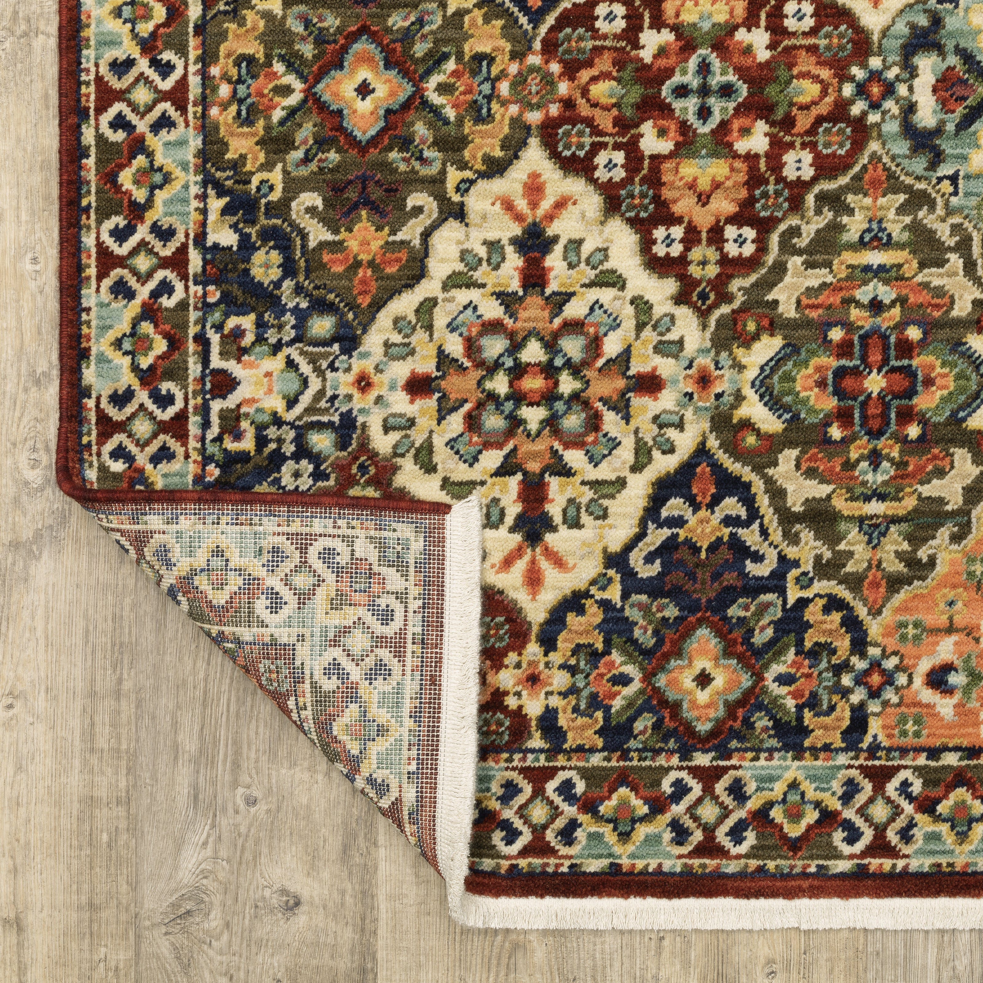 Oriental Weavers Lilihan 50X Red/Multi Area Rug