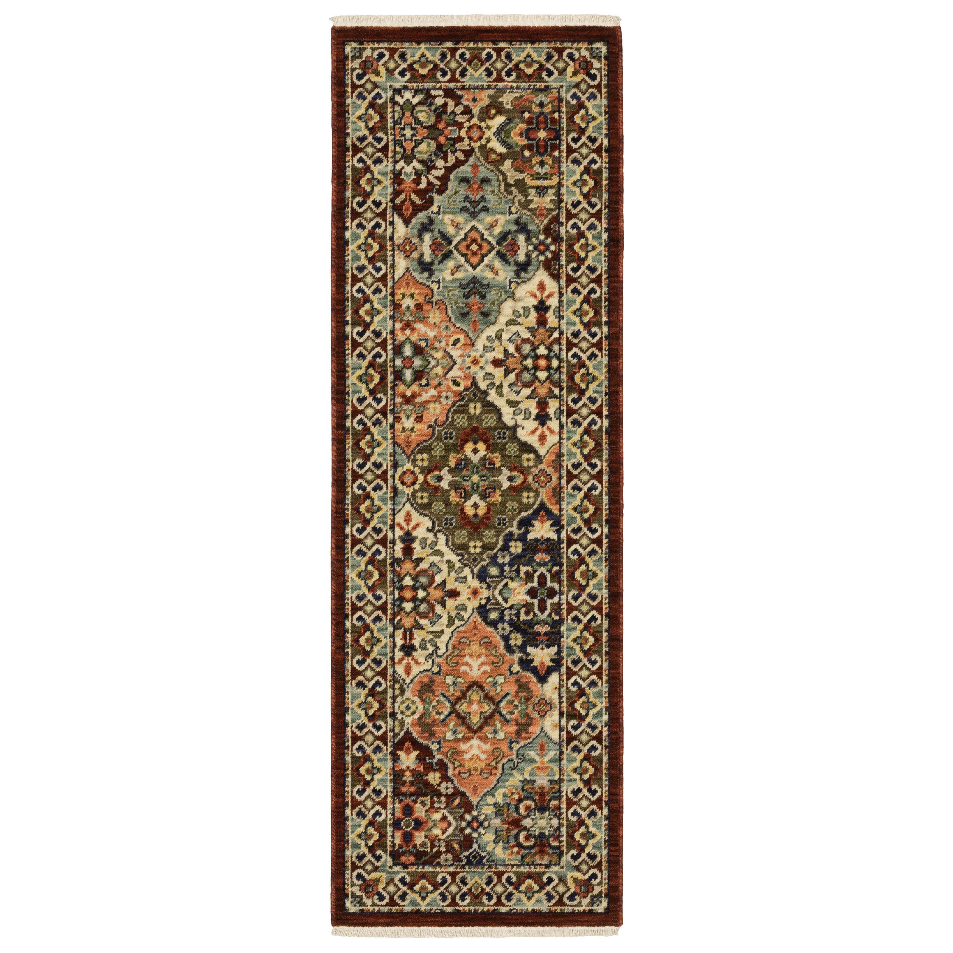 Oriental Weavers Lilihan 50X Red/Multi Area Rug