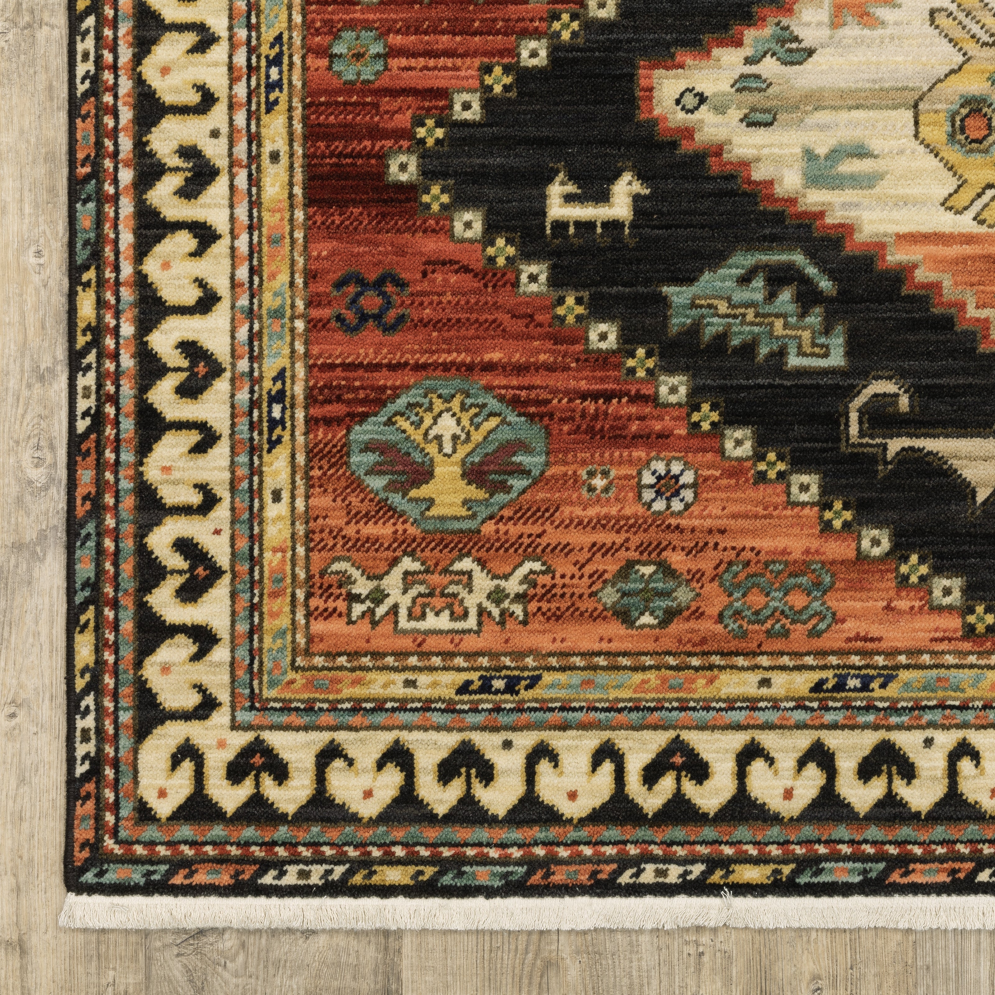 Oriental Weavers Lilihan 51K Navy/Multi Area Rug