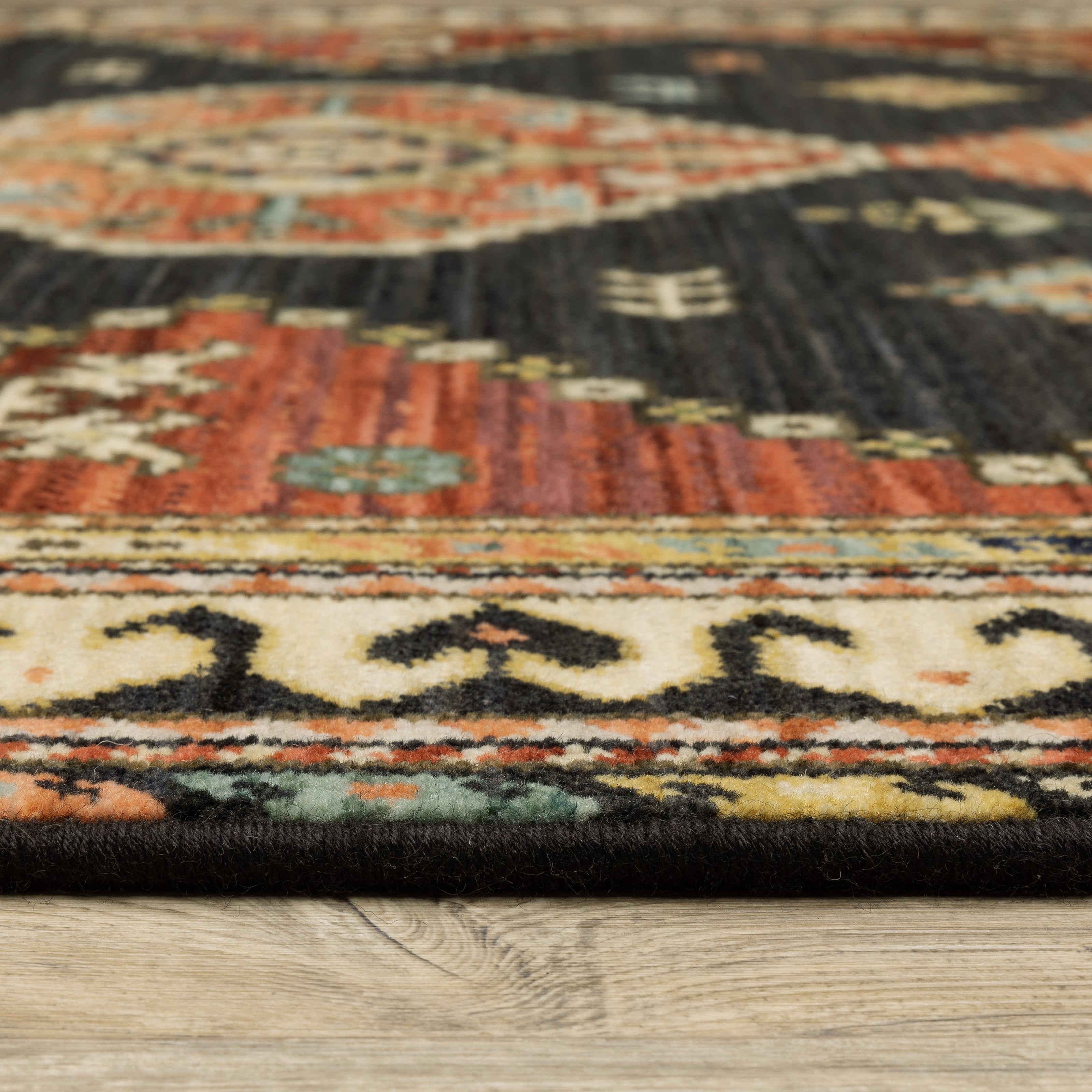 Oriental Weavers Lilihan 51K Navy/Multi Area Rug