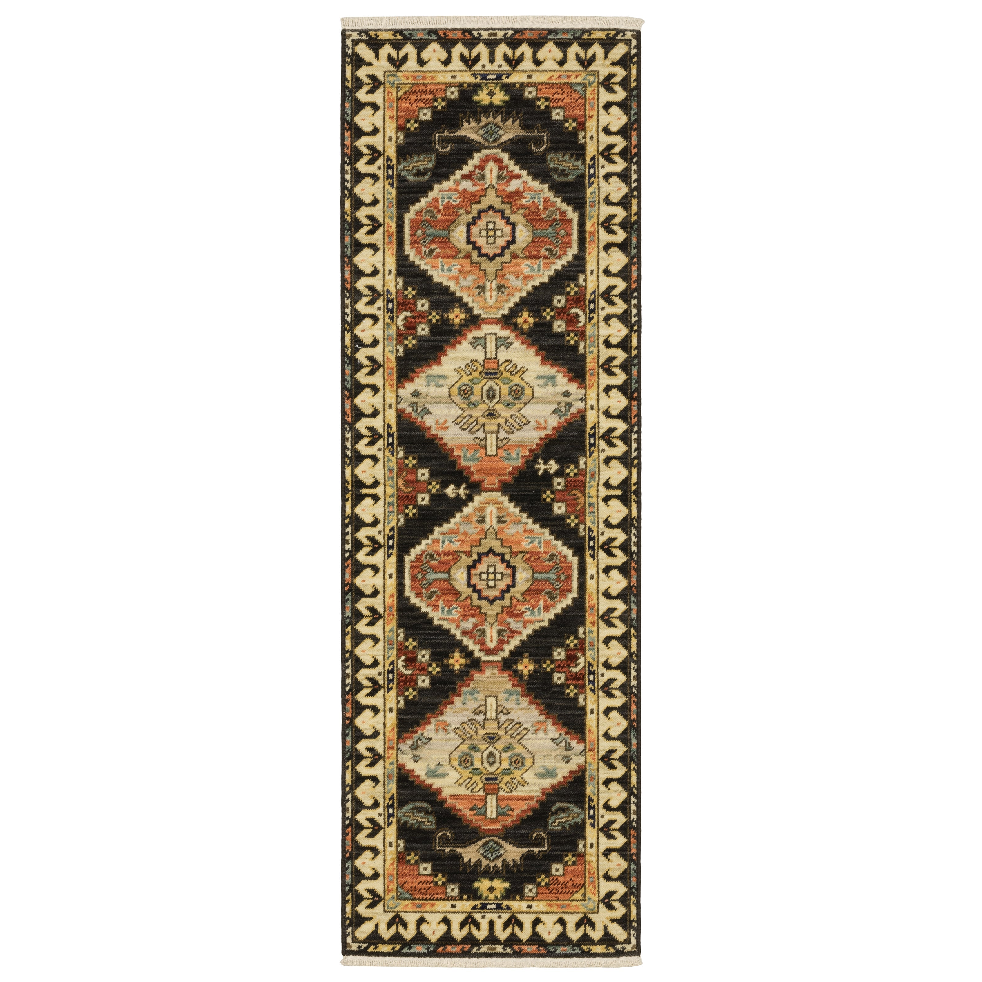 Oriental Weavers Lilihan 51K Navy/Multi Area Rug