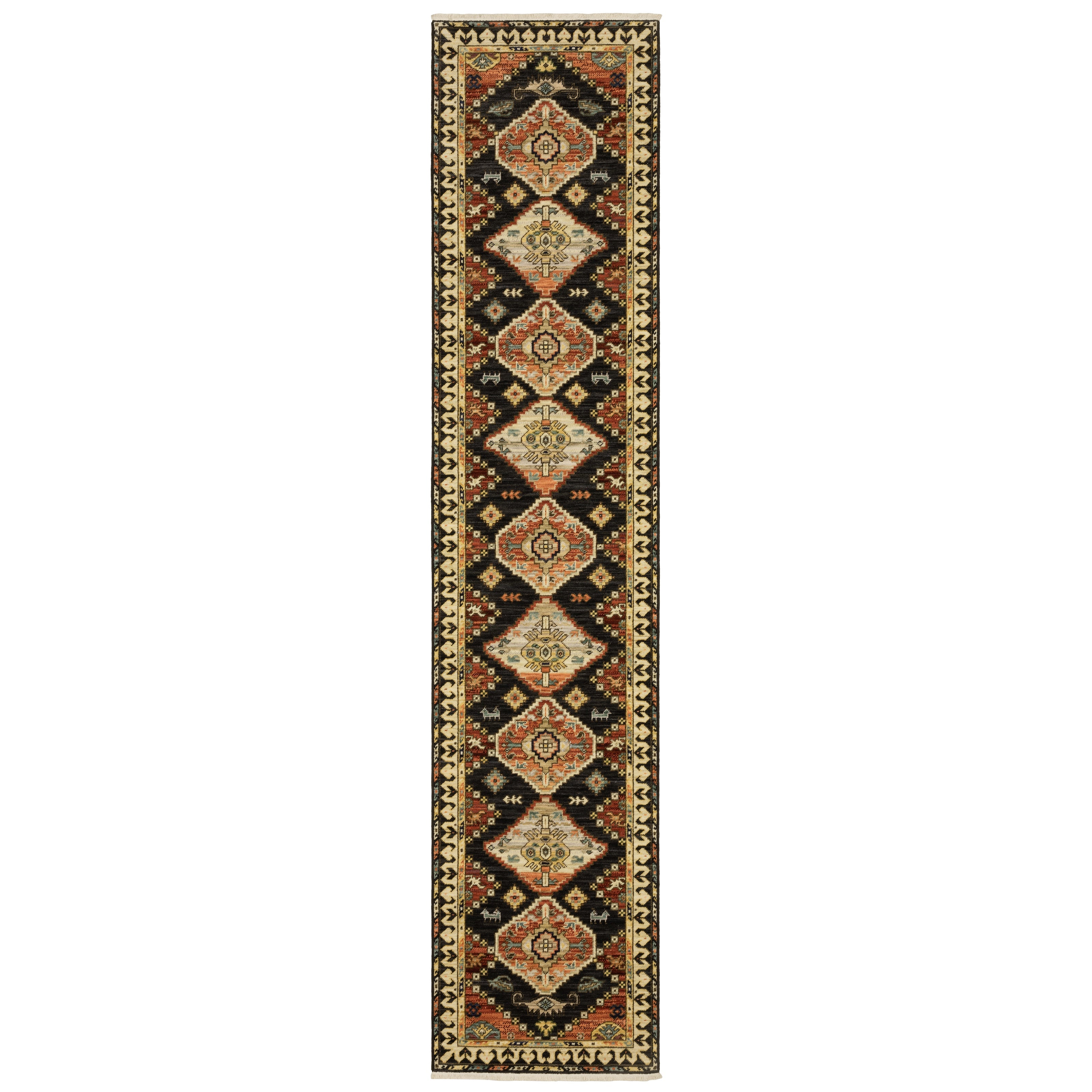 Oriental Weavers Lilihan 51K Navy/Multi Area Rug