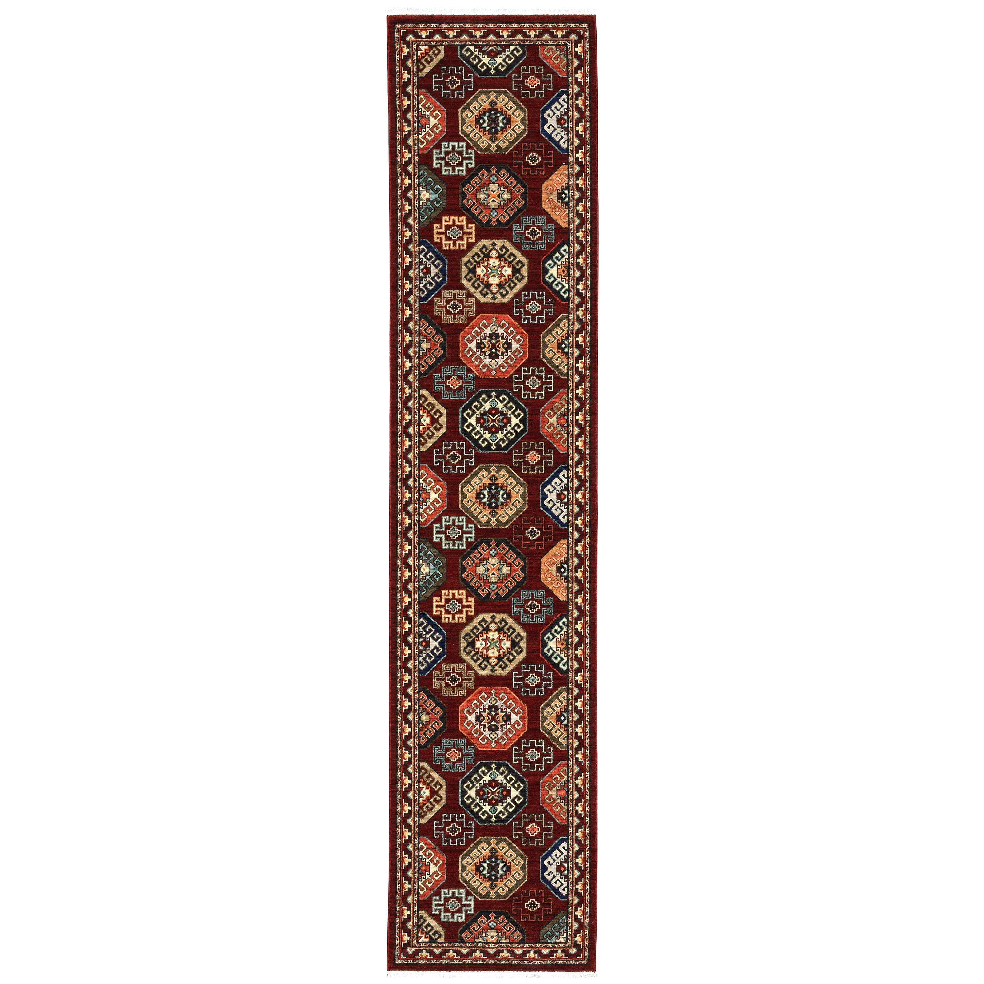 Oriental Weavers Lilihan 91R Red/Multi Area Rug