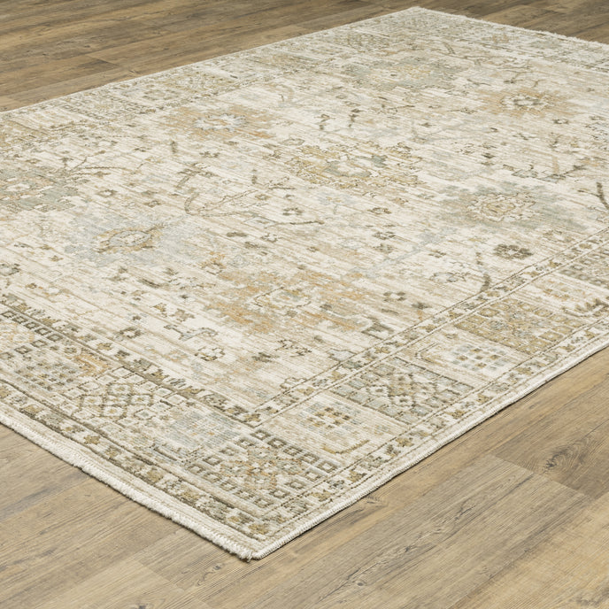 Oriental Weavers Lola LLA02 Gold/Blue Area Rug
