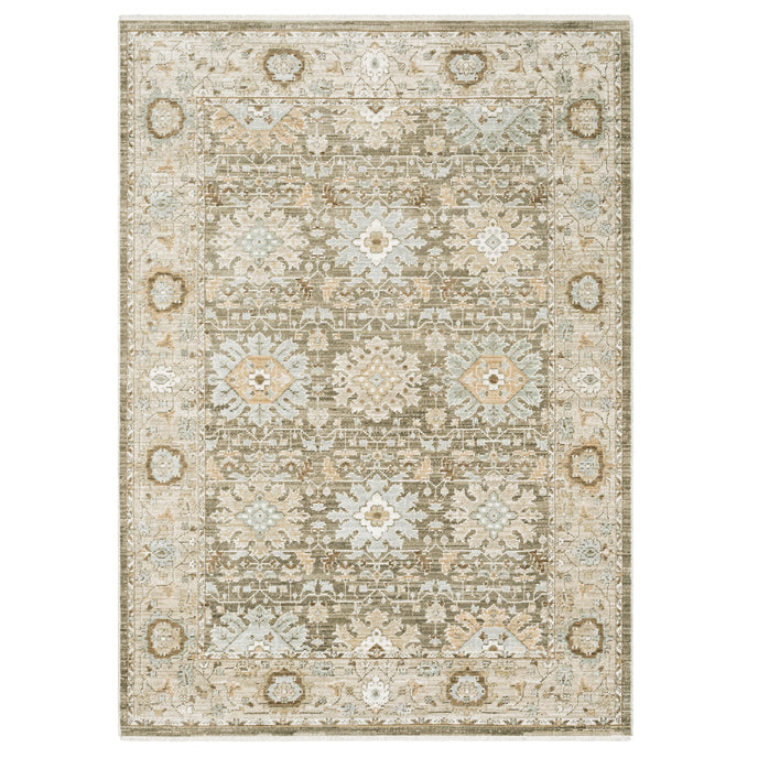 Oriental Weavers Lola LLA03 Brown/Blue Area Rug