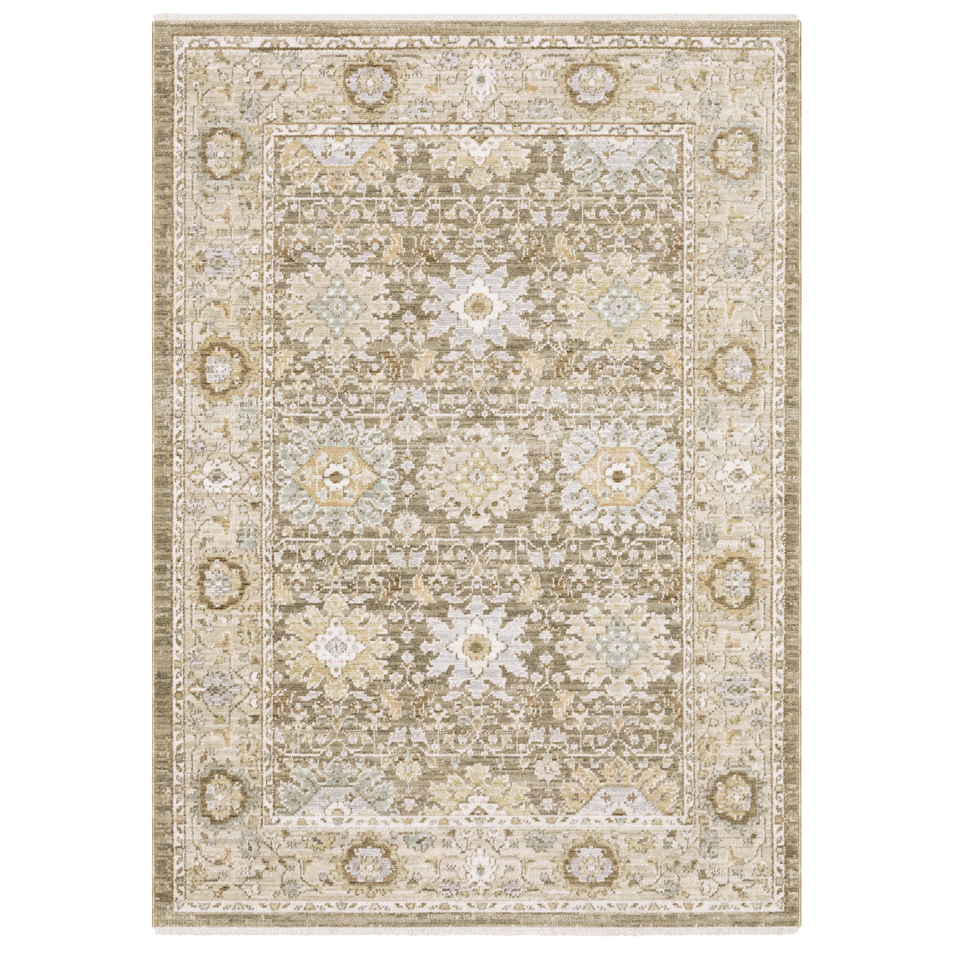 Oriental Weavers Lola LLA03 Brown/Blue Area Rug