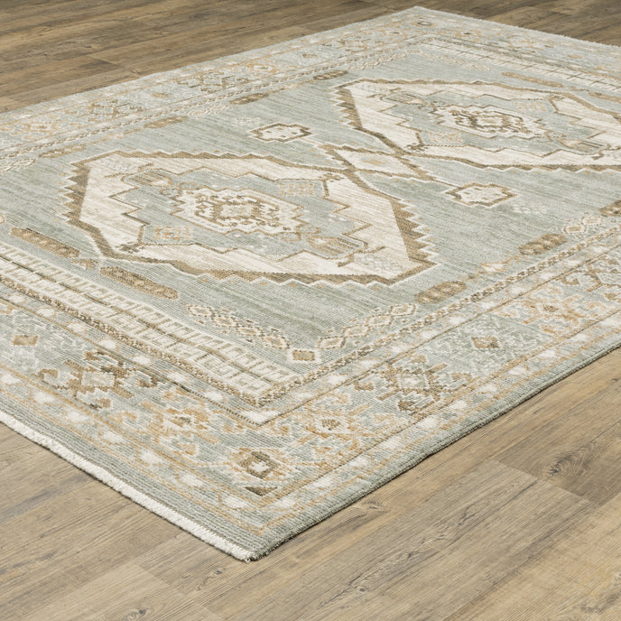 Oriental Weavers Lola LLA04 Blue/Beige Area Rug