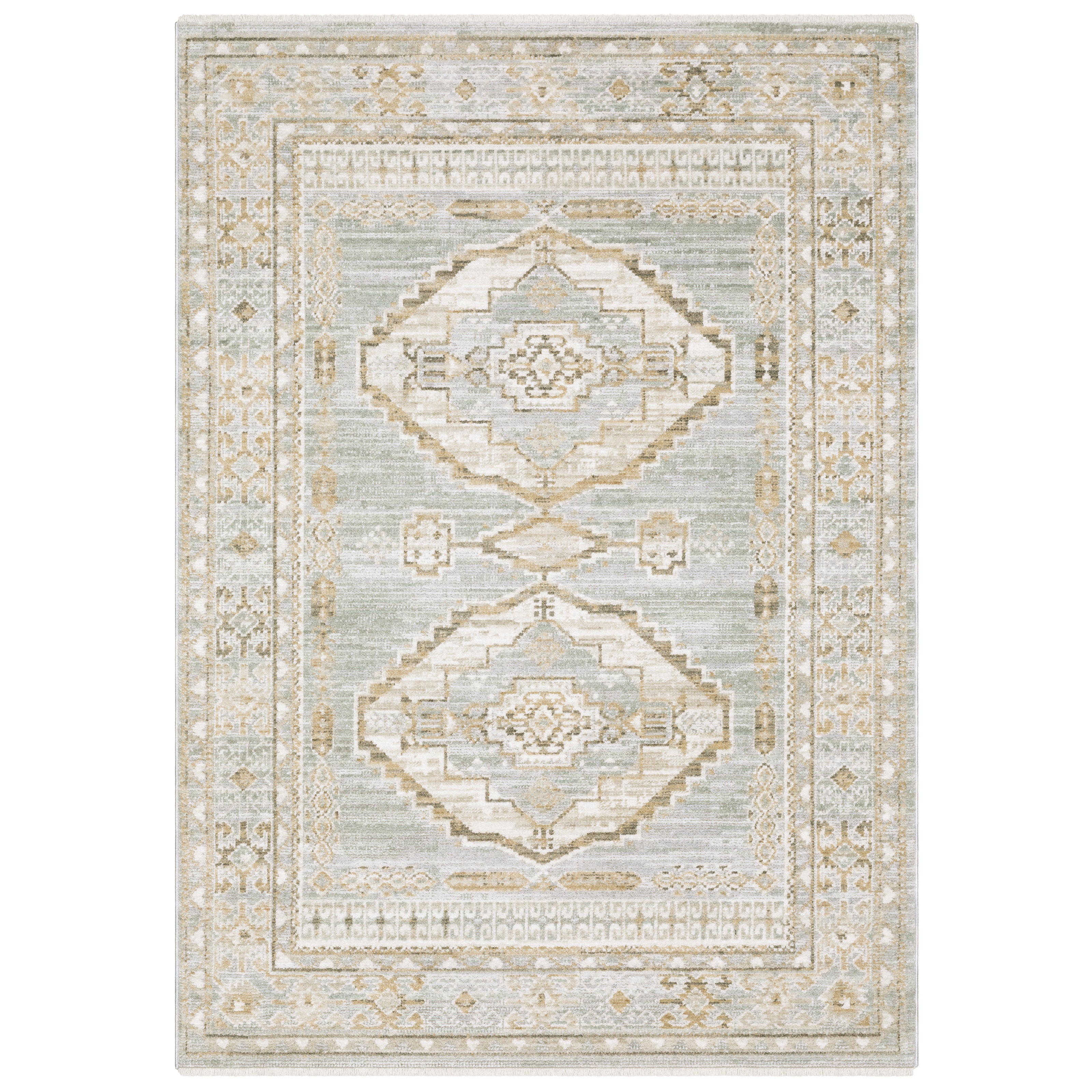 Oriental Weavers Lola LLA04 Blue/Beige Area Rug