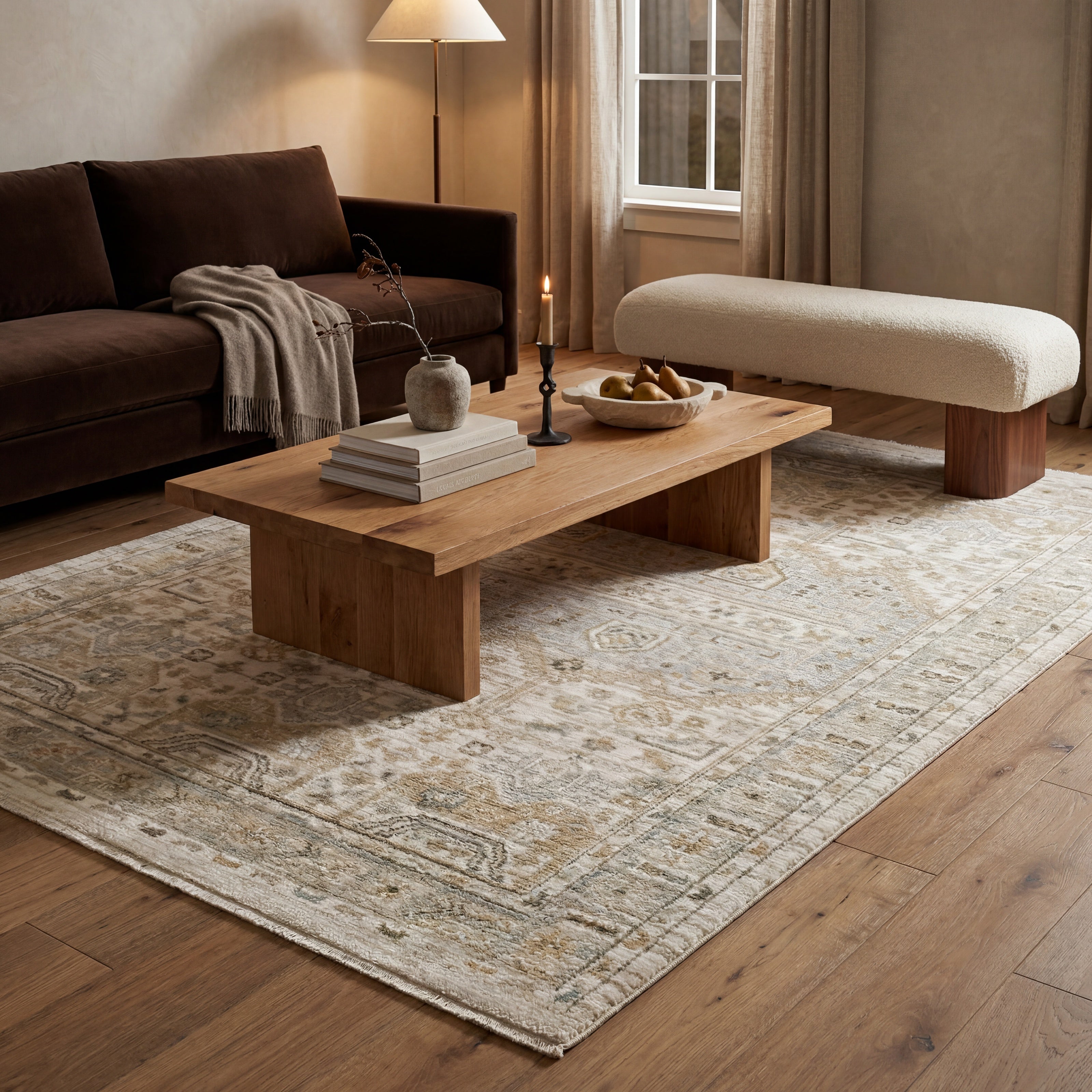 Oriental Weavers Lola LLA08 Blue/Beige Area Rug