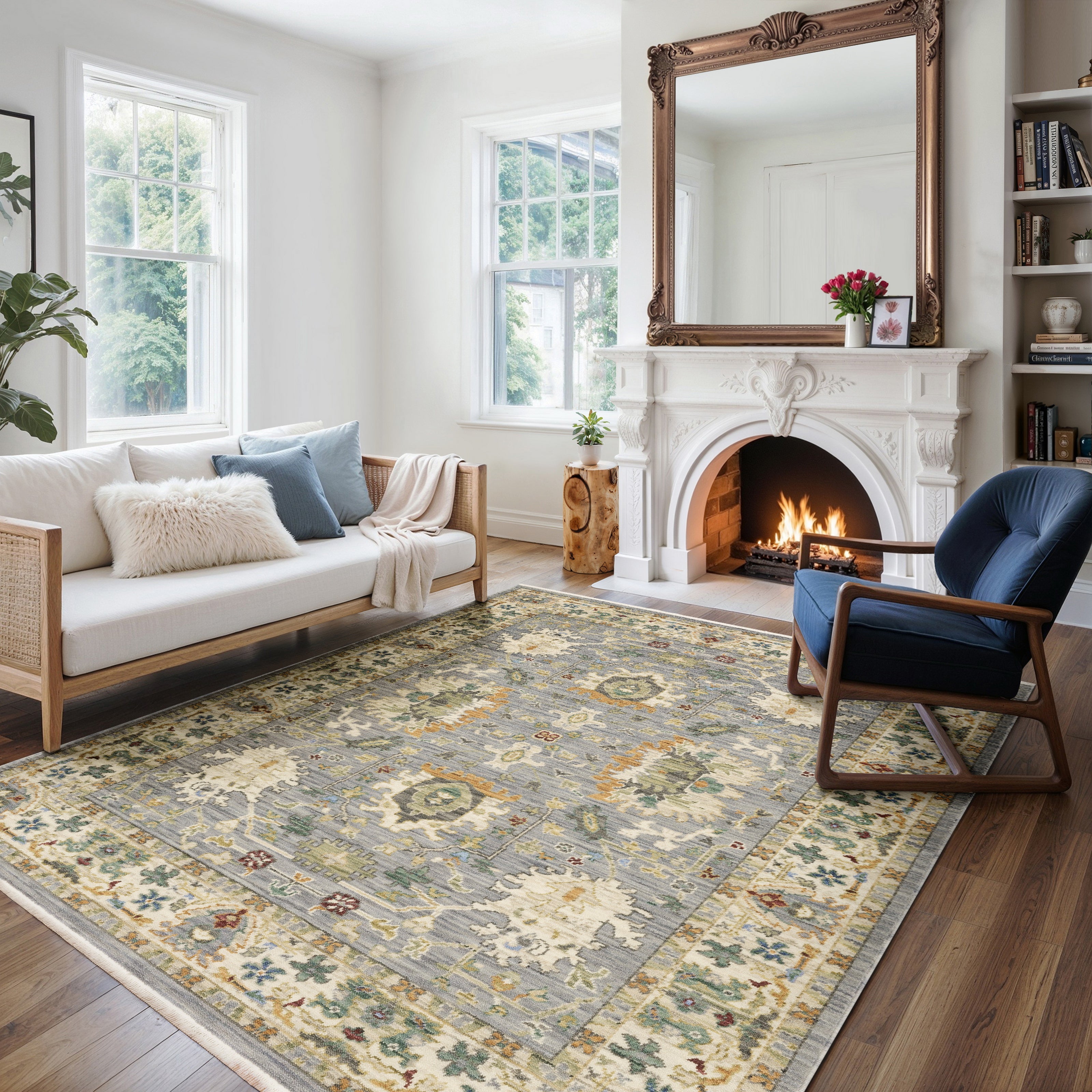 Oriental Weavers Lucca 2063L Blue/Multi Area Rug