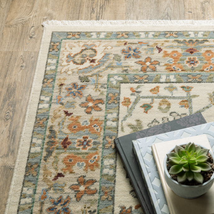 Oriental Weavers Lucca 2063Y Ivory/Multi Area Rug